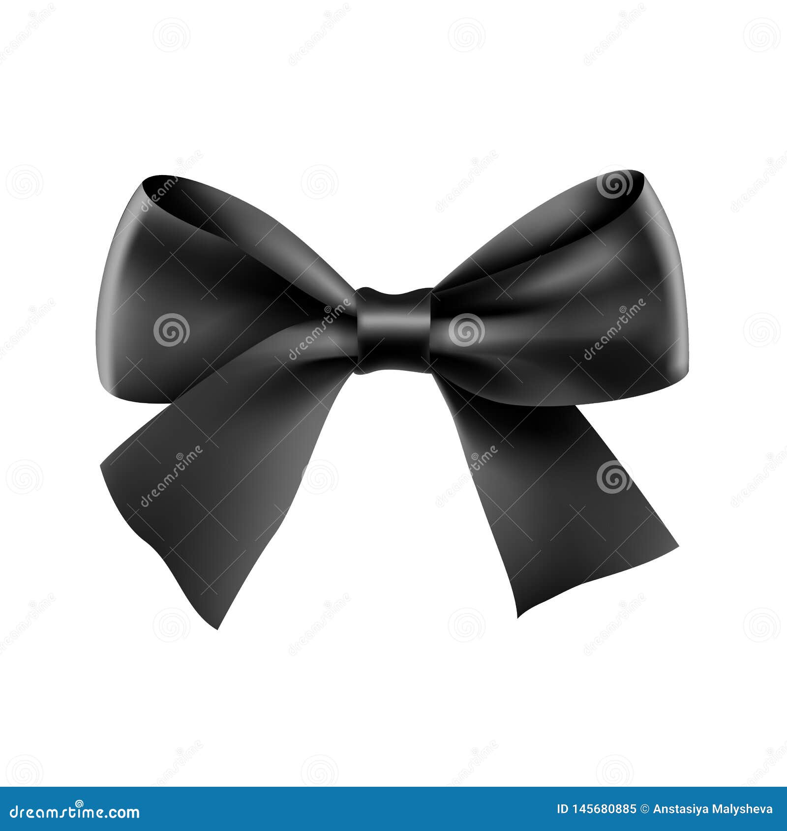 Black mourning ribbon Stock Vector by ©veleri 89361064