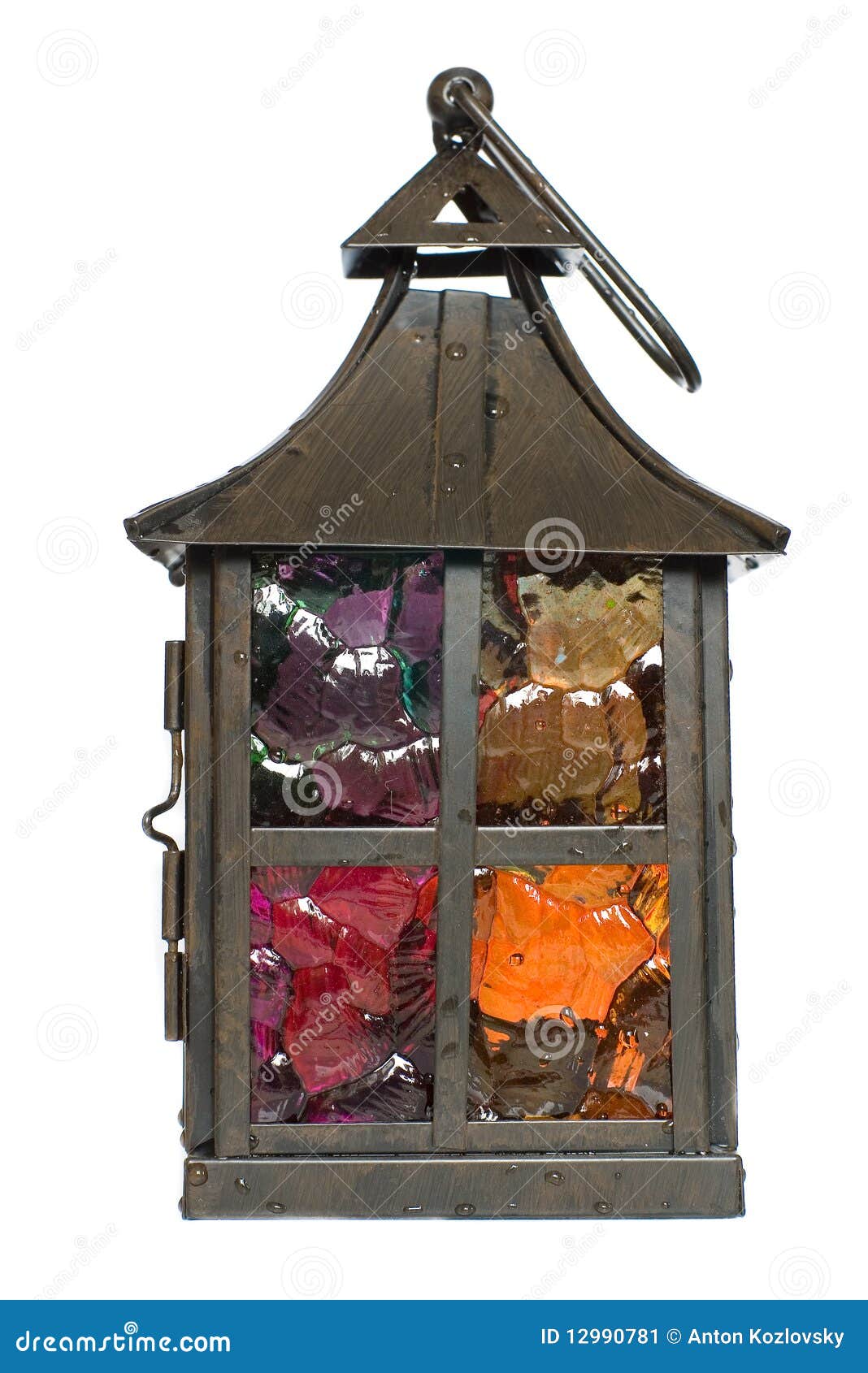 Decorative candle lamp stock image. Image of lamp, lantern 12990781