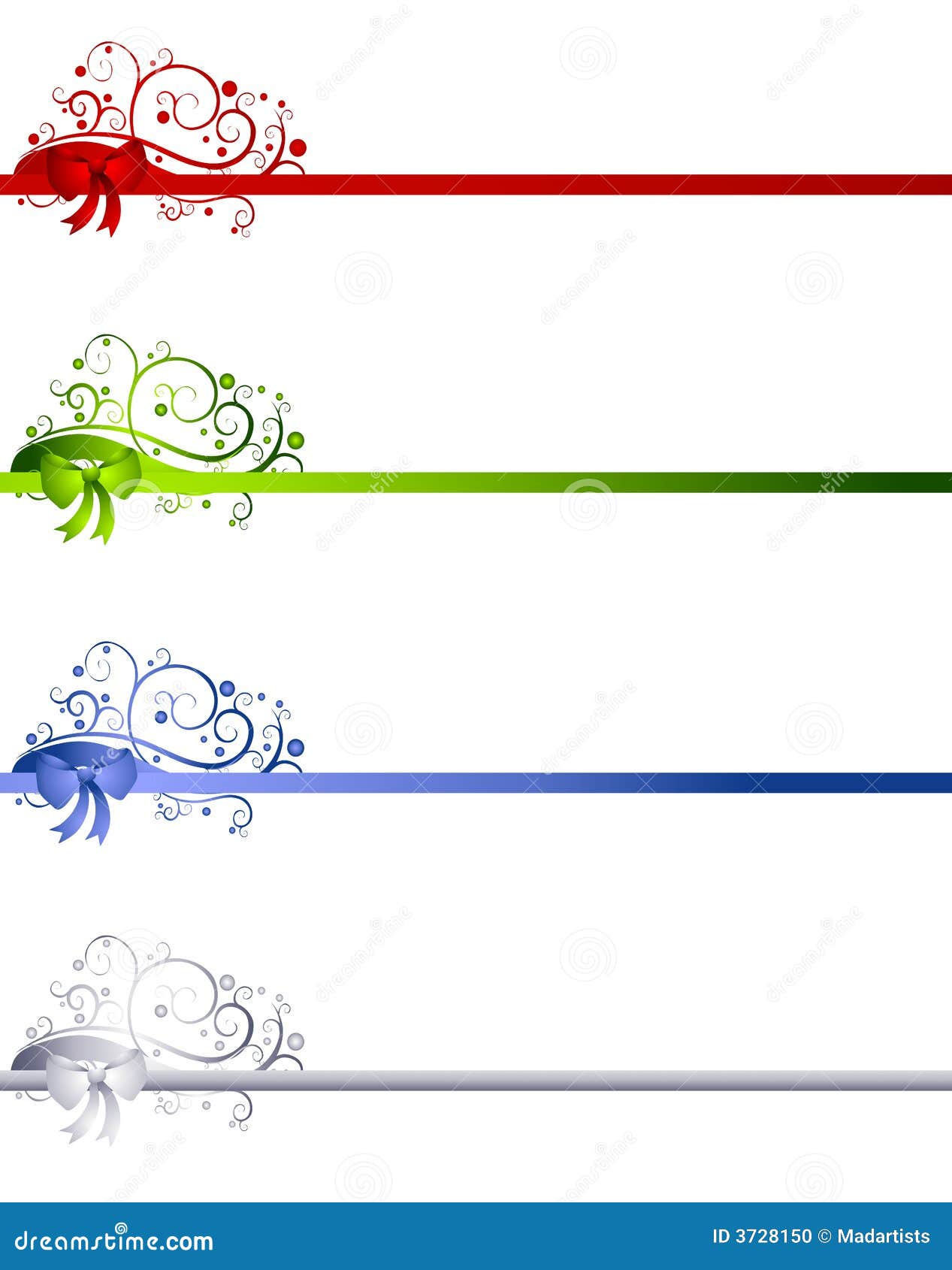 free clip art christmas ribbon border - photo #39