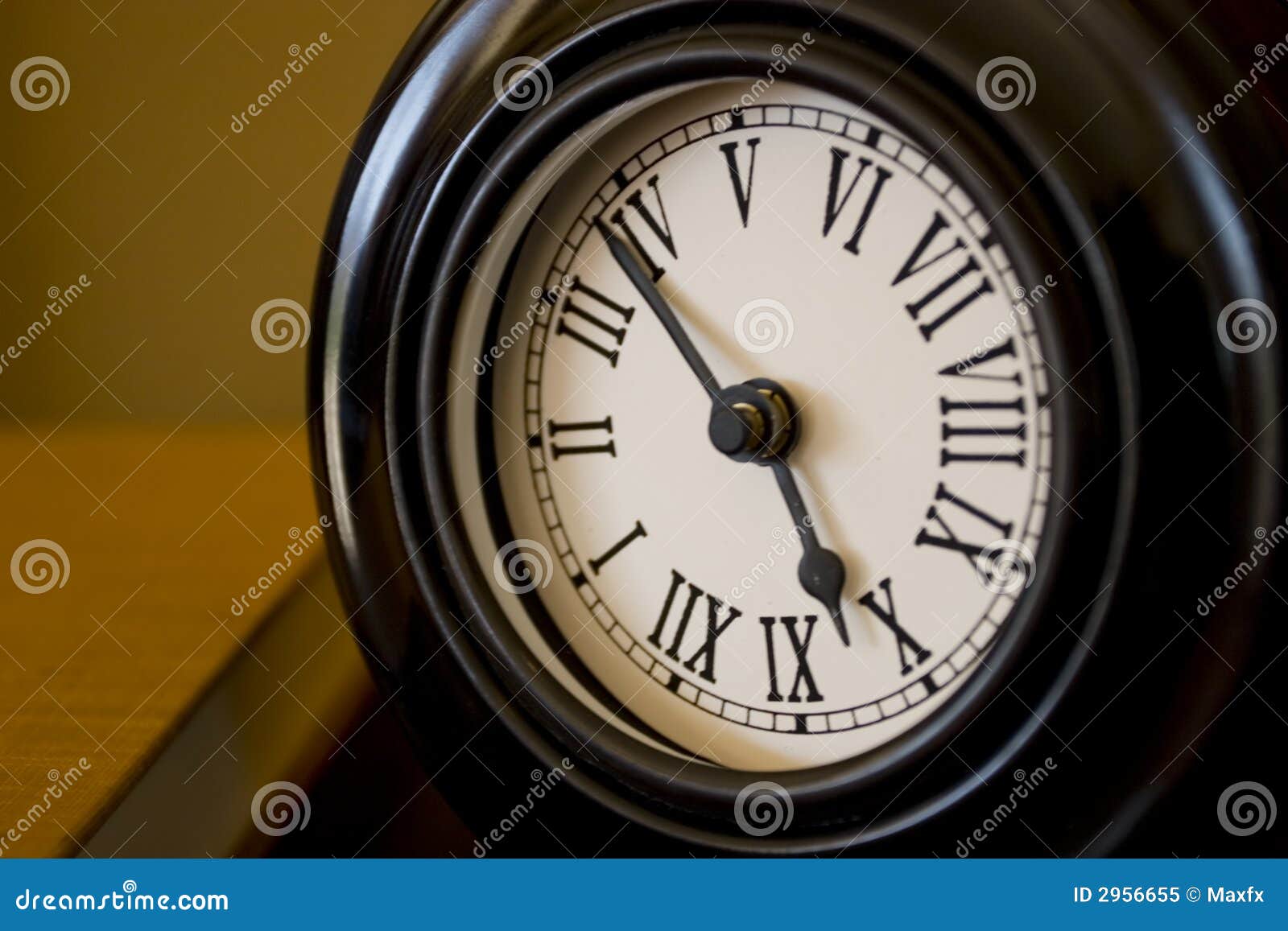 Decorative clock stock image. Image of elegant, home, tasteful 2956655