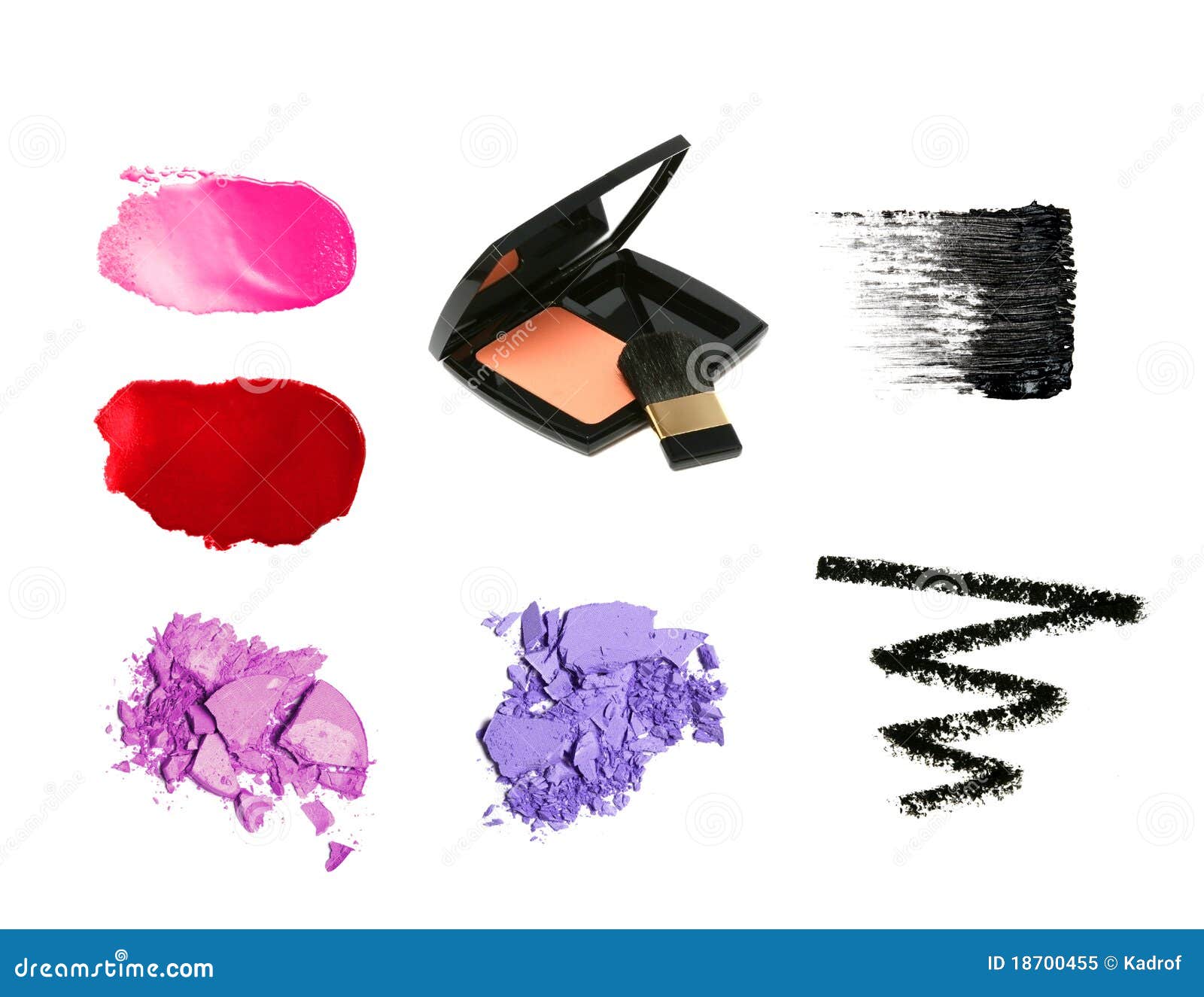 Decorative Cosmetic Product Samples Stock Image Image of face, treatment 18700455