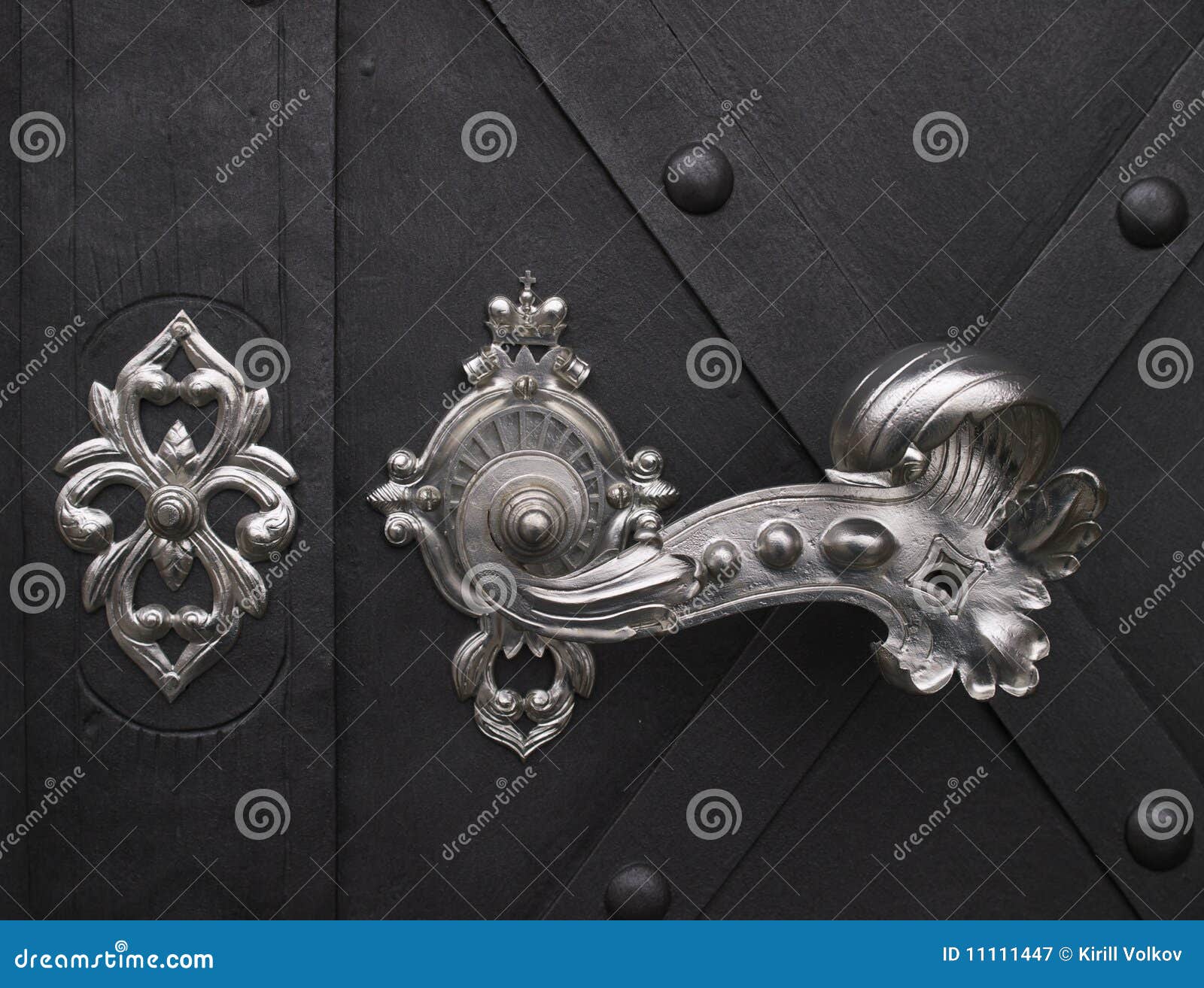 Decorative door handle stock image. Image of decoration 11111447