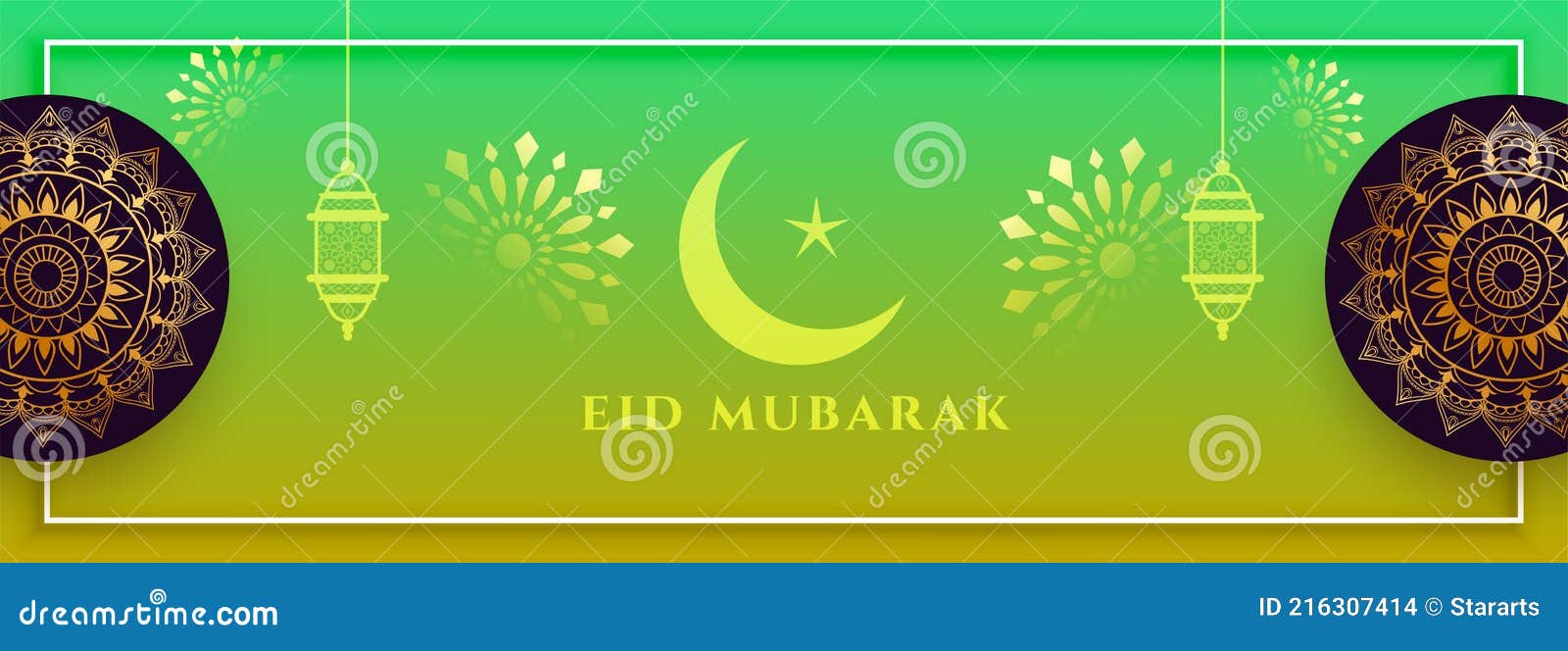 Bạn yêu thích thiết kế đẹp mắt và độc đáo cho băng rôn chào mừng Eid Mubarak? Hãy cùng ngắm nhìn hình ảnh hình ảnh Islam trang trí tuyệt đẹp trong thiết kế băng rôn này nhé!