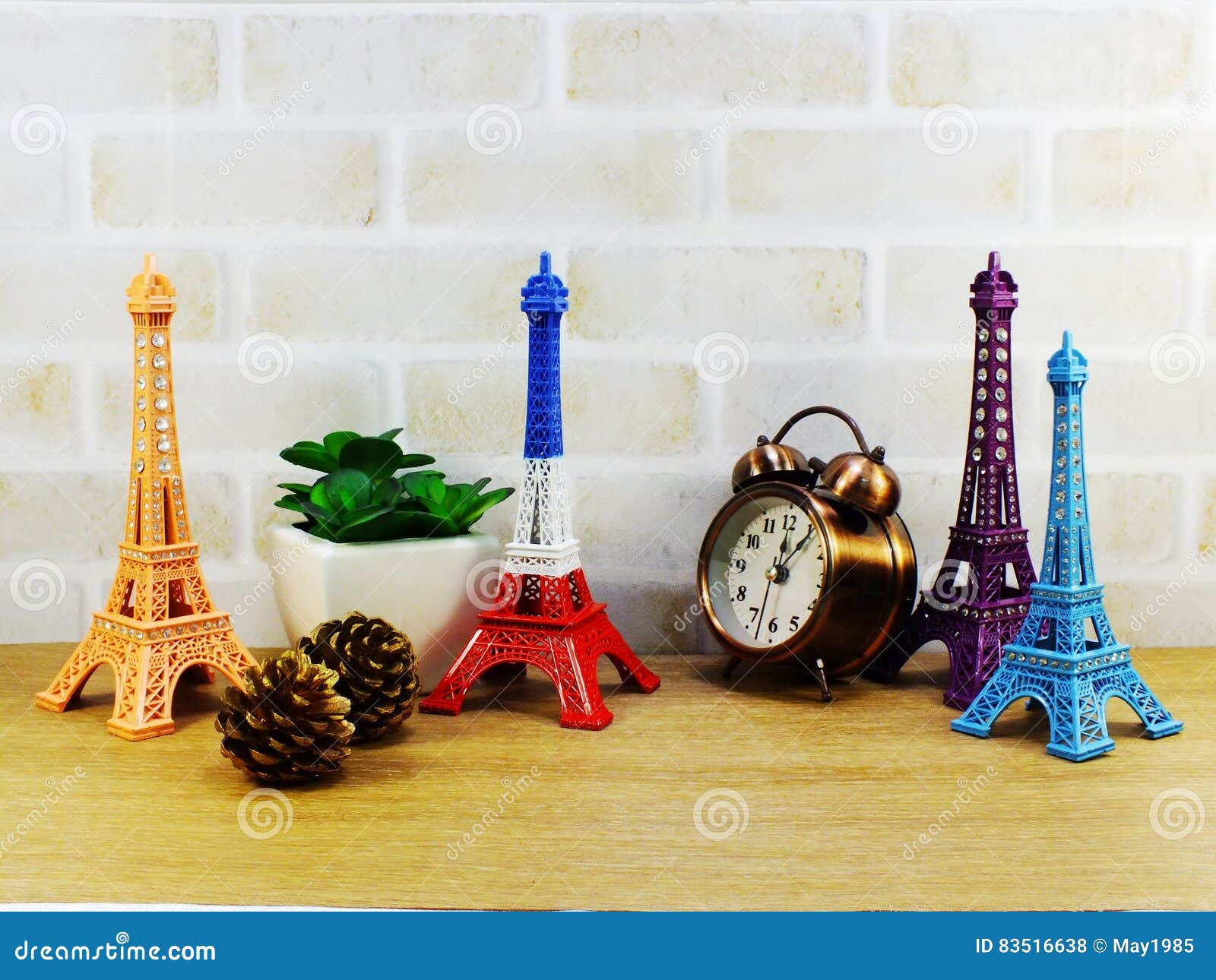 Decorative Eiffel Tower And Different Home Decor Related ...