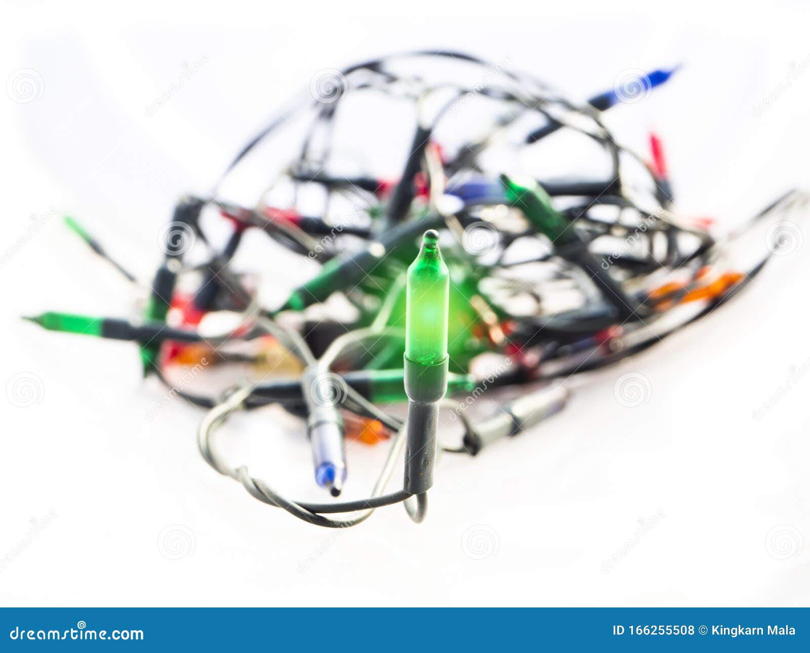 Decorative Flashing Lights Bulb Stock Photo Image of decor, blink