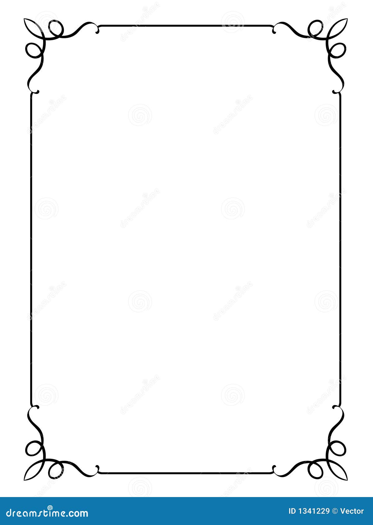 Decorative Frame Jpg And Eps Stock Vector Illustration Of Frame Award