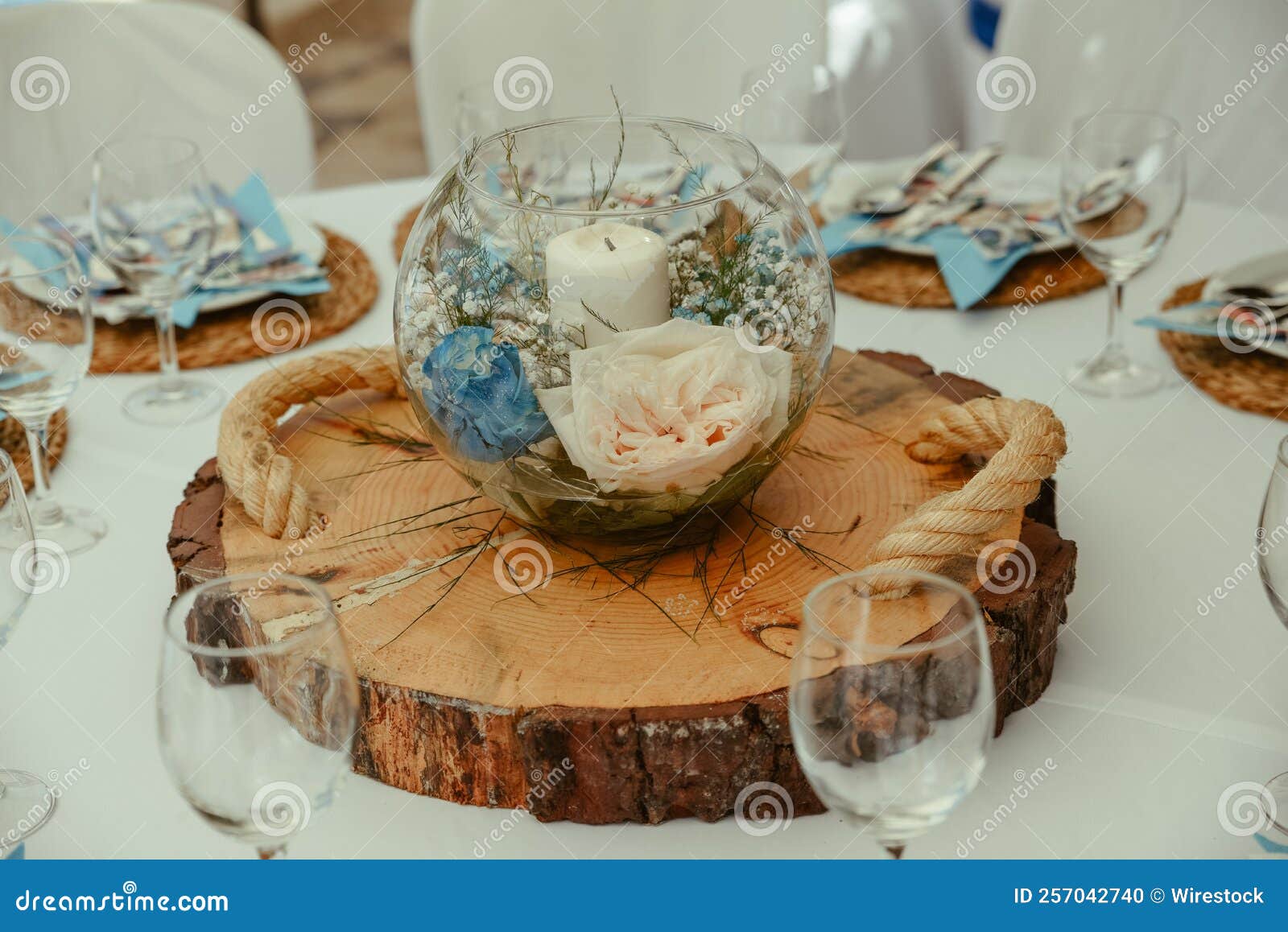 Decorative Glass on the Table in a Wedding Stock Photo Image of glass