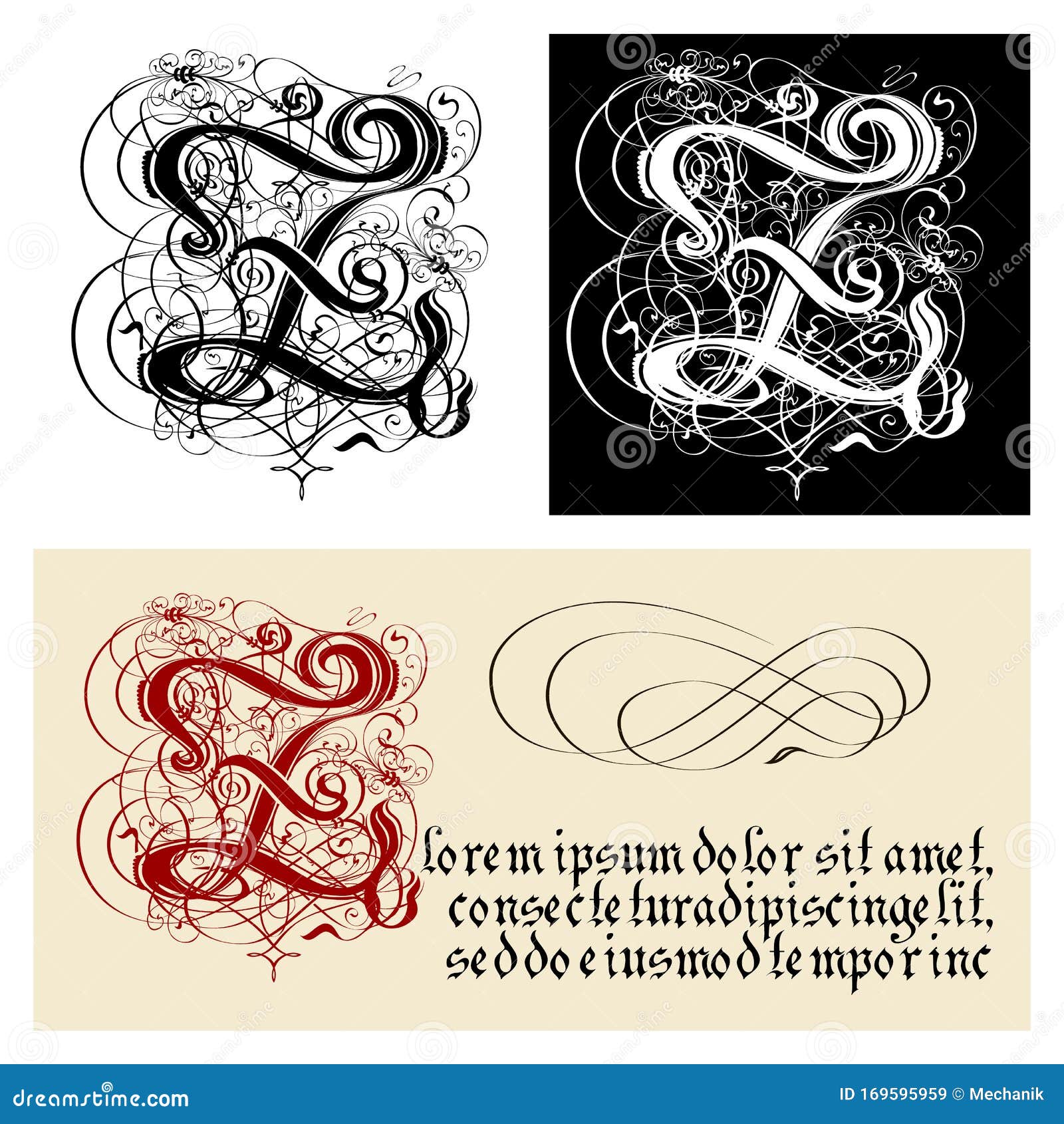 Fraktur calligraphy 2024
