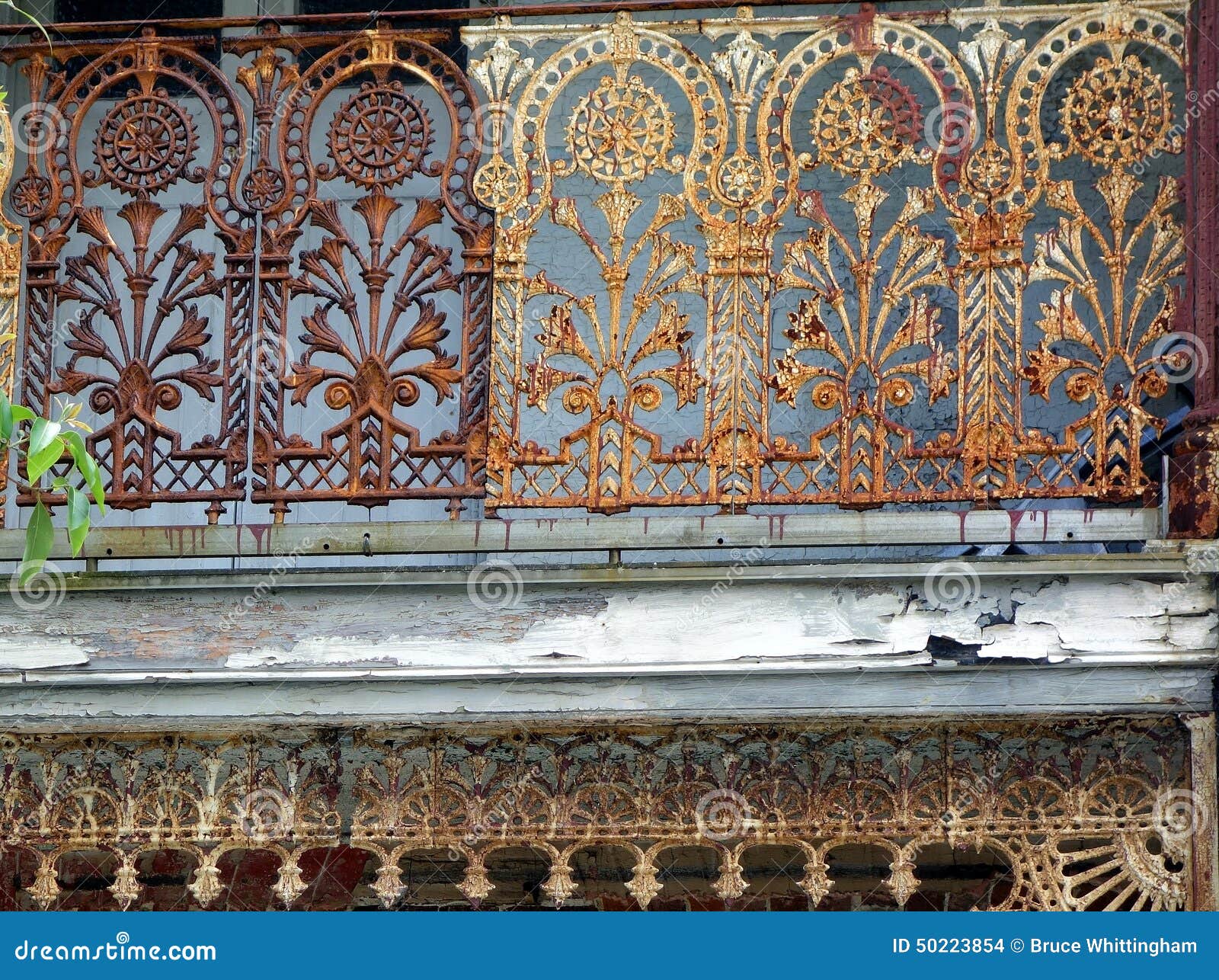 Decorative Iron Lace stock photo. Image of lace, dilapidated 50223854