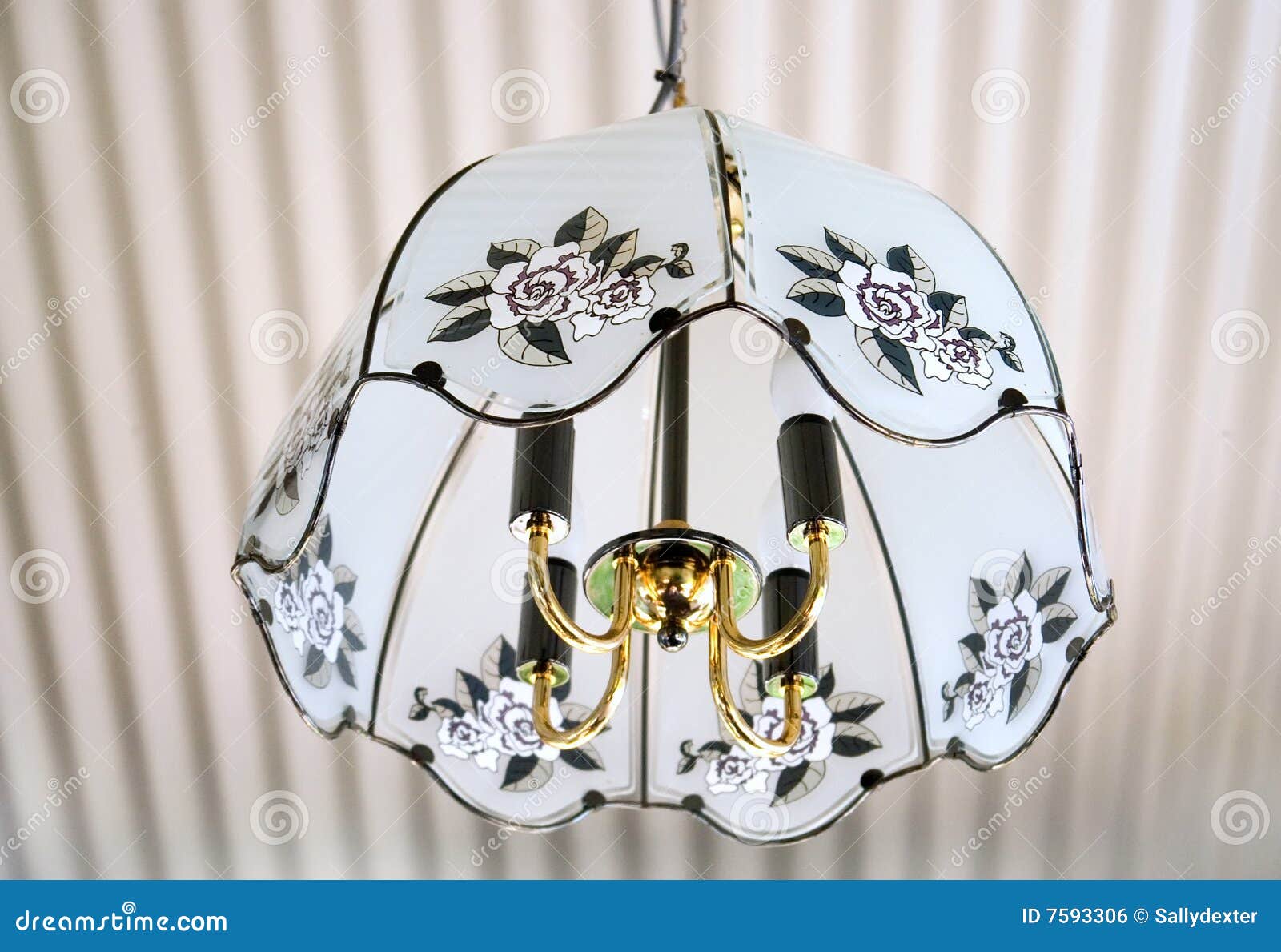 Decorative light fitting stock photo. Image of ceiling 7593306