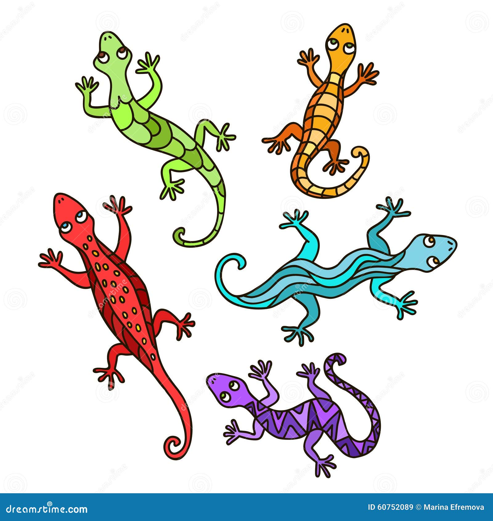 decorative lizards