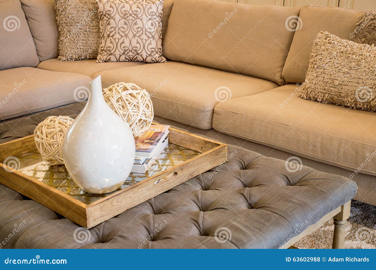 decorative ottoman