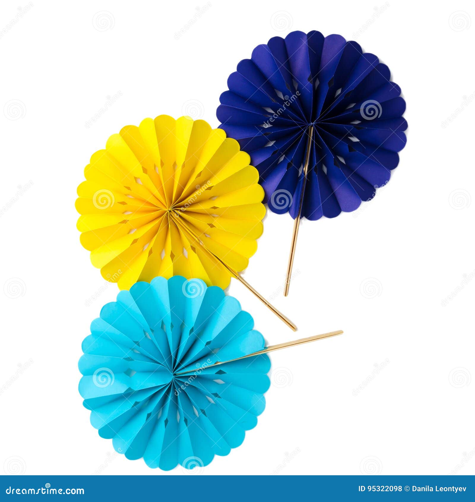 Decorative paper fans stock photo. Image of paper, object 95322098