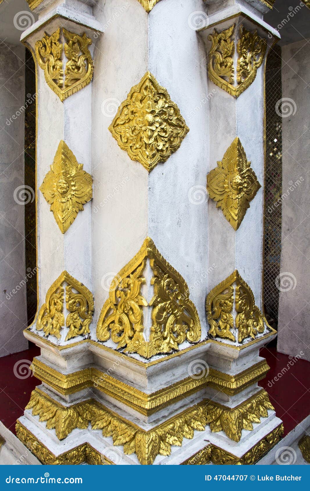 Decorative Pillar stock image. Image of post, artist 47044707