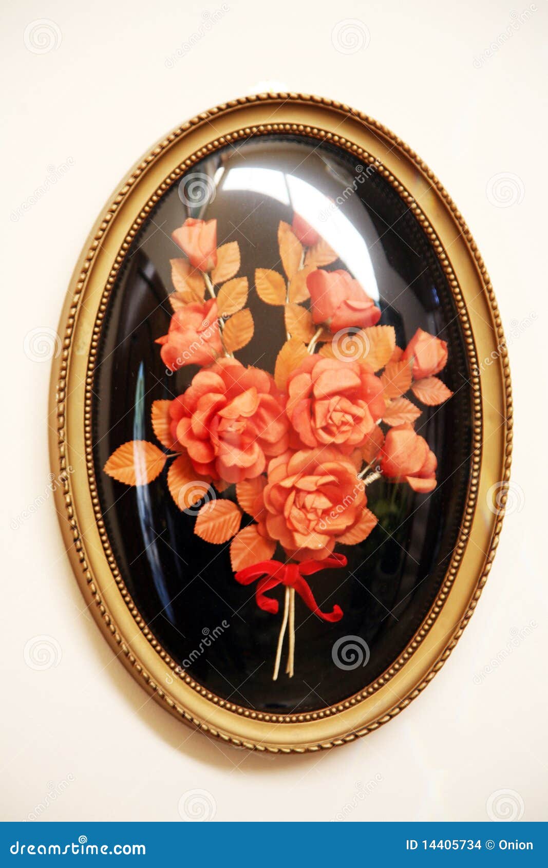 Decorative plastic flowers stock photo. Image of protect 14405734