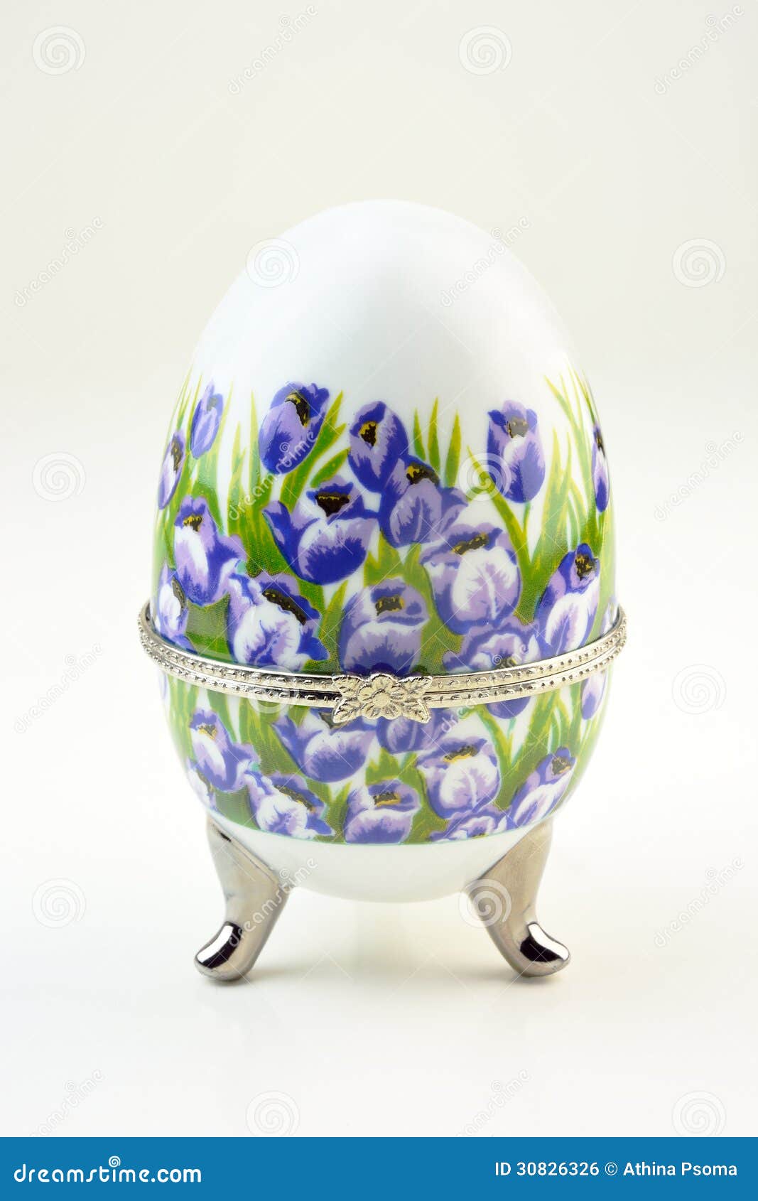 Decorative porcelain egg stock photo. Image of ornamental 30826326