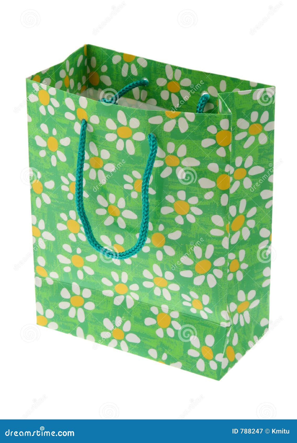 Decorative Shopping Bag on White Stock Image Image of celebration