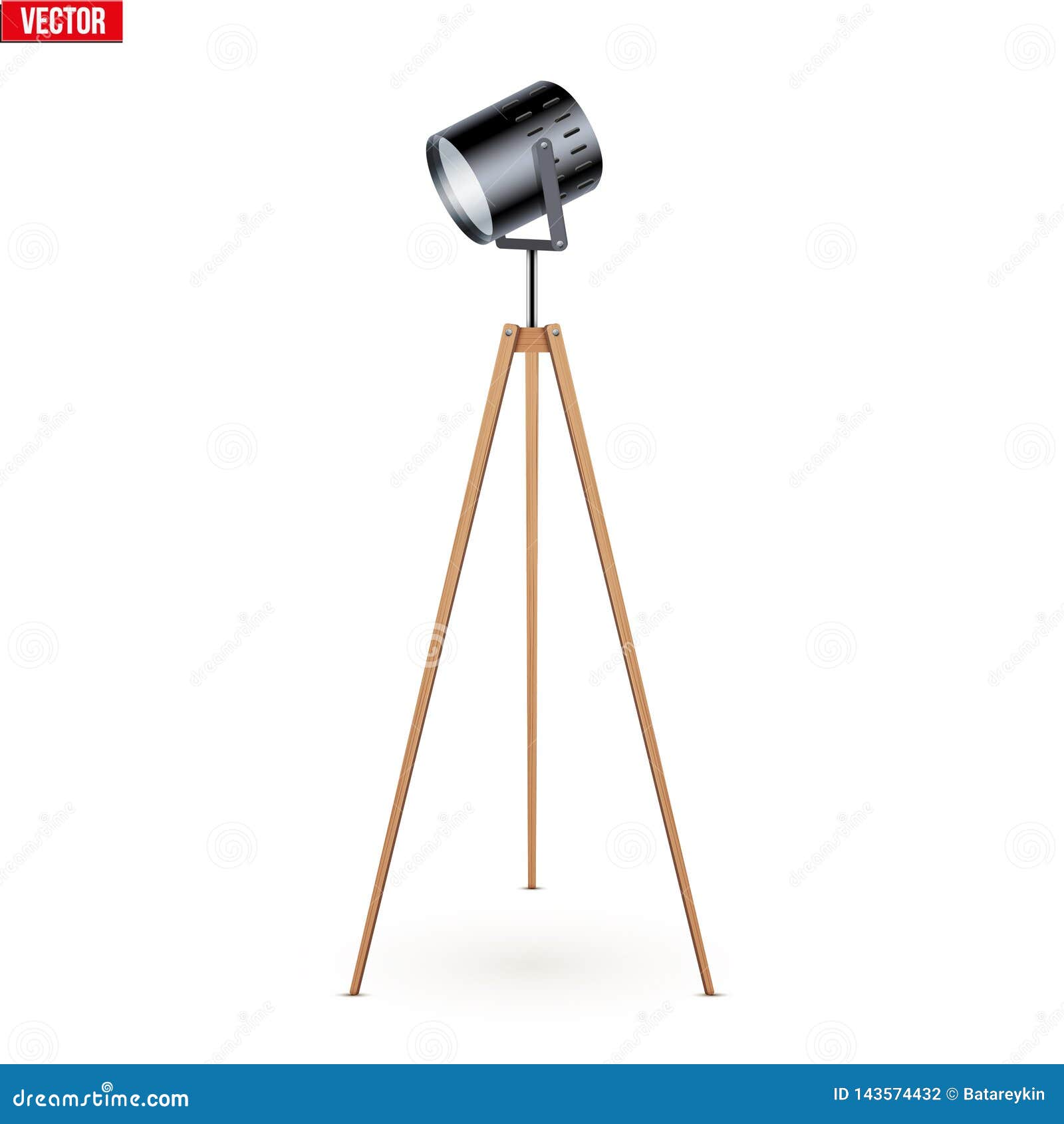 Spotlight lamp tripod deals