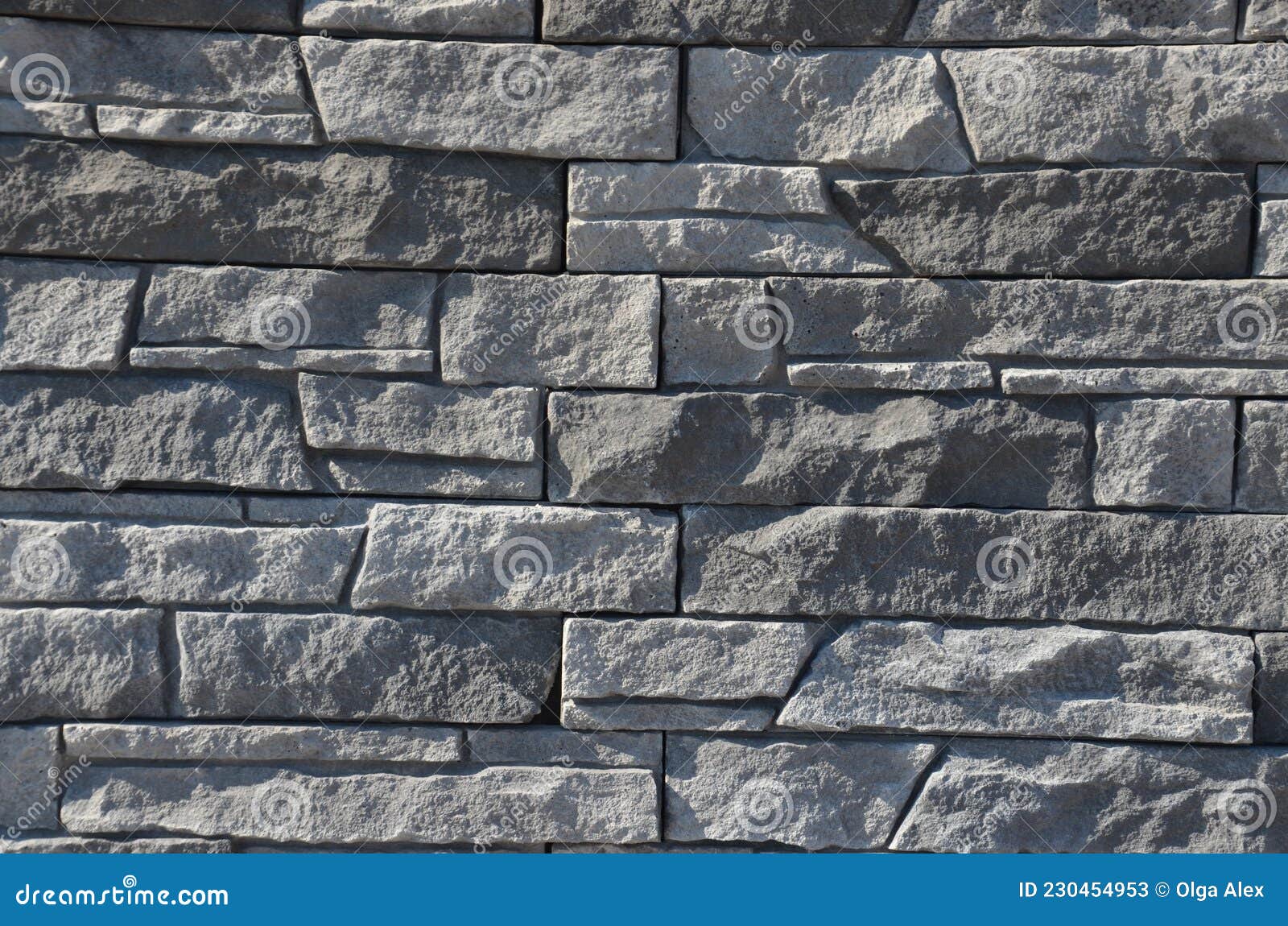 Decorative Stone, Stone Texture, Decorative Stone in the Interior Stock