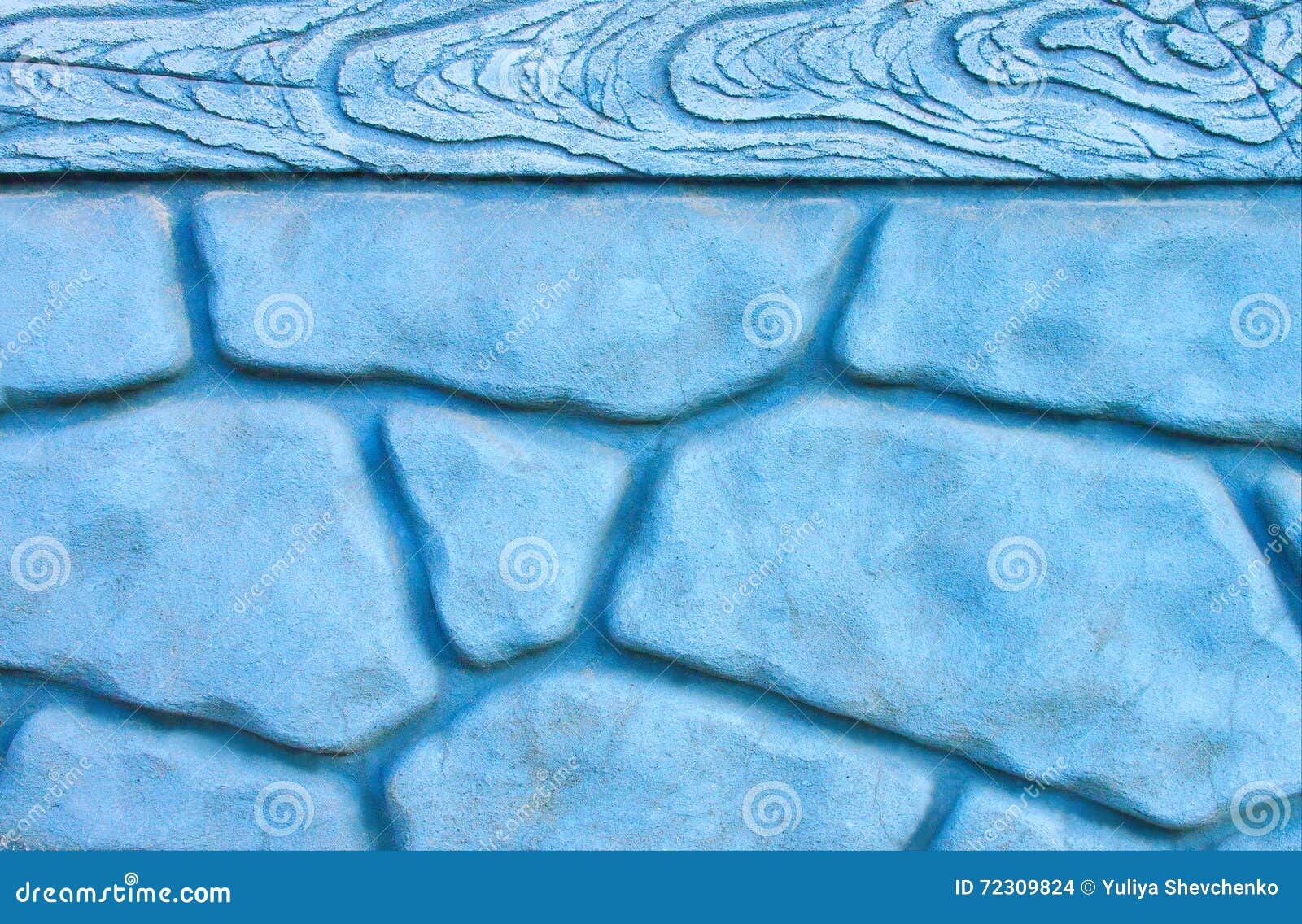 Decorative Stone Wall stock photo. Image of grained, empty 72309824