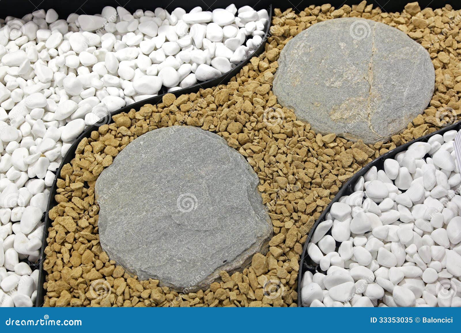 Decorative stones stock image. Image of layers, pebbles 33353035