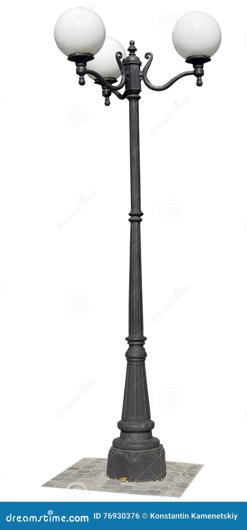 Decorative Street Lamppost . Stock Photo Image of architecture