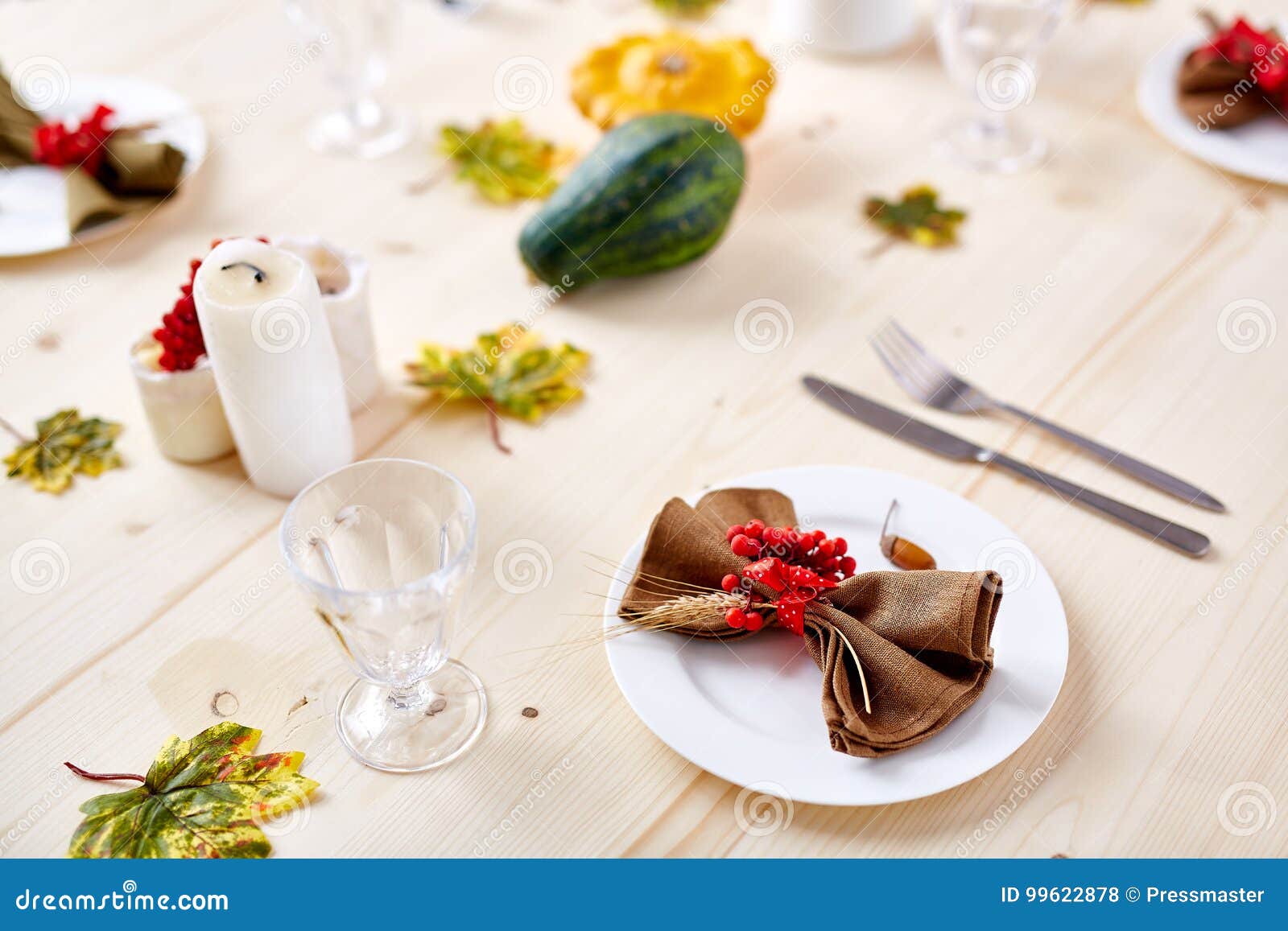 Part of feast stock photo. Image of knife, candle, fork - 99622878