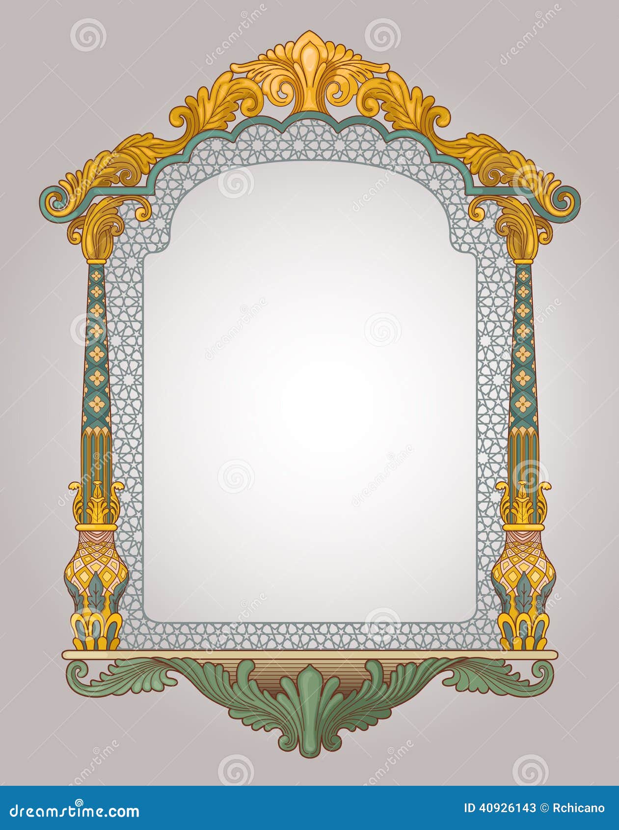 vector vintage quality free frame Decorative Illustration window illustration. stock vector vintage quality free frame Decorative Illustration window illustration. stock