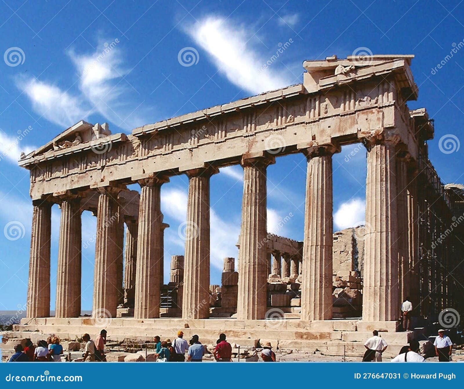 The parthenon is top dedicated to which goddess