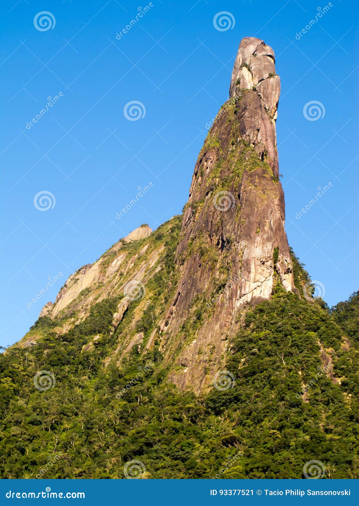 dedo de deus - gods finger mountain in rio de janeiro - brazil