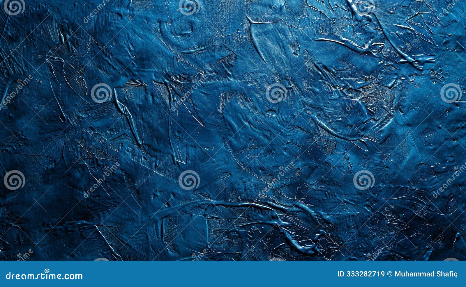 a deep cerulean blue textured background with a rich, luxurious feel