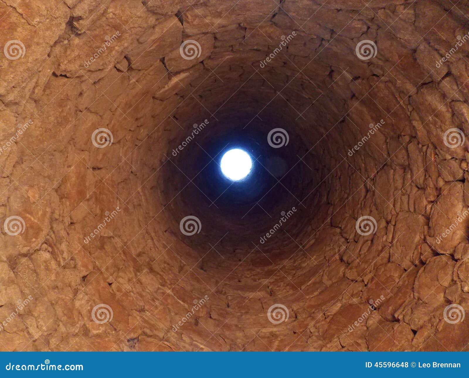 Image result for picture looking up from inside a well