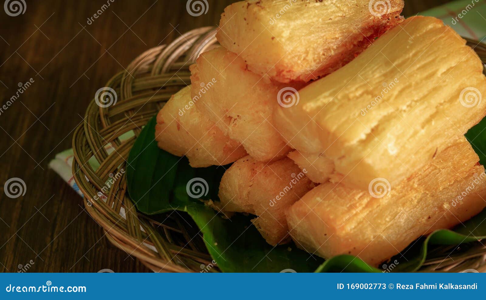 deep fried cassava root