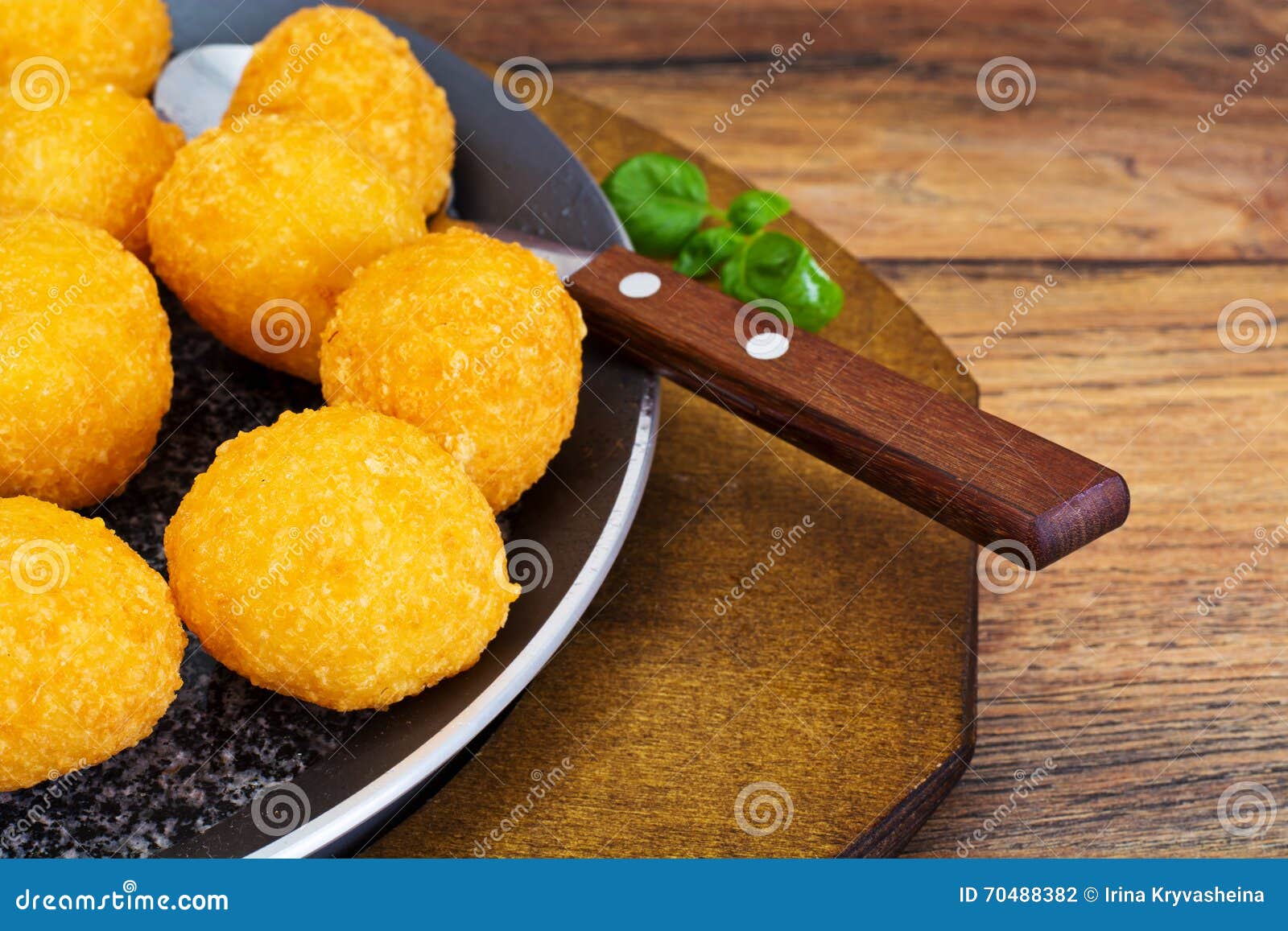Deep Fried Cheese Balls stock photo. Image of fresh, snack 70488382
