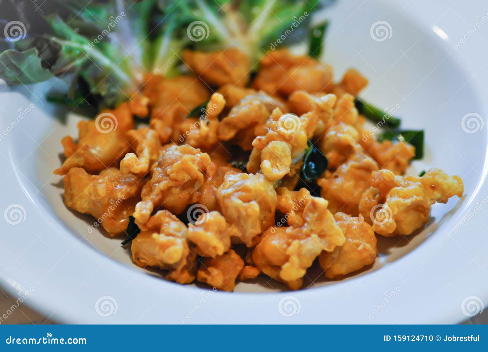 Deep Fried Chicken Dish, Fried Chicken Stock Photo Image of deep