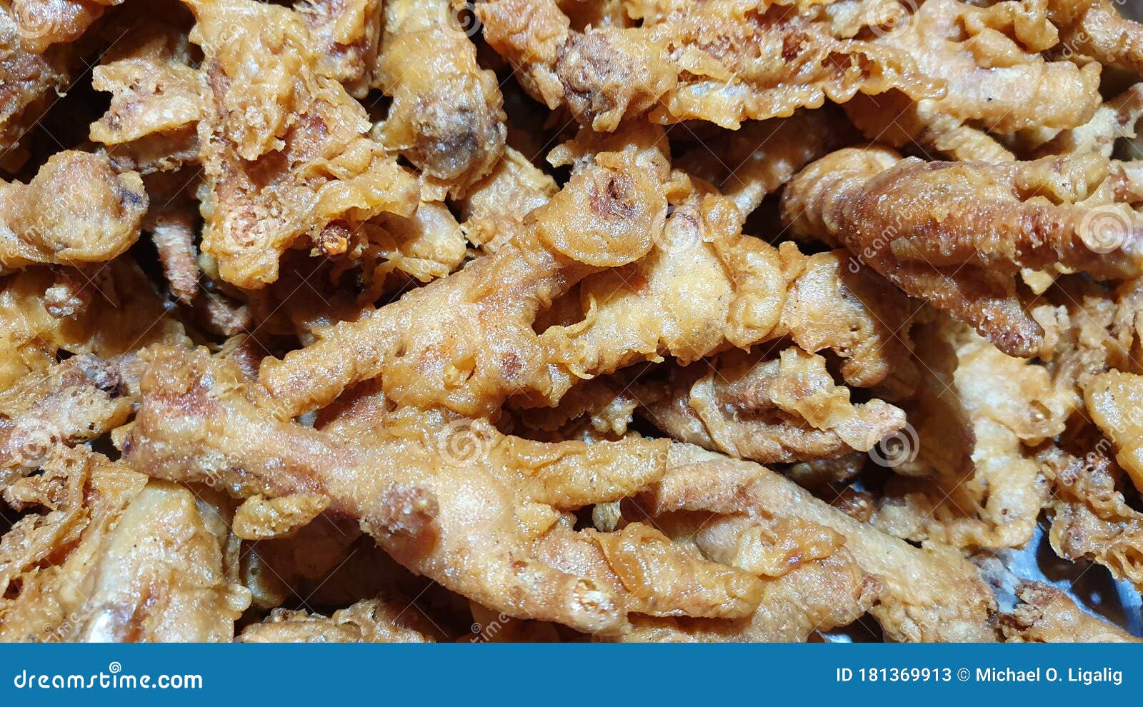 Deep Fried Chicken Feet stock image. Image of food, fried 181369913