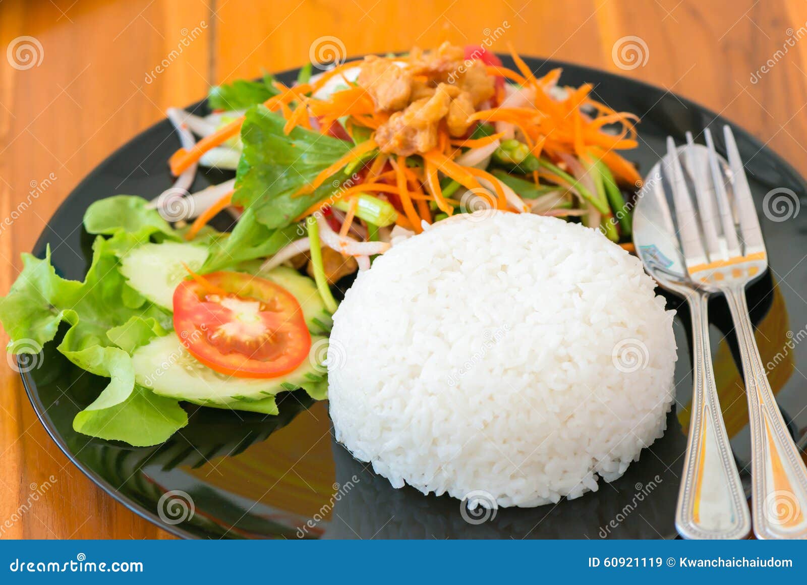 Deep Fried Chicken Tendons with Rice Stock Image - Image of dish ...