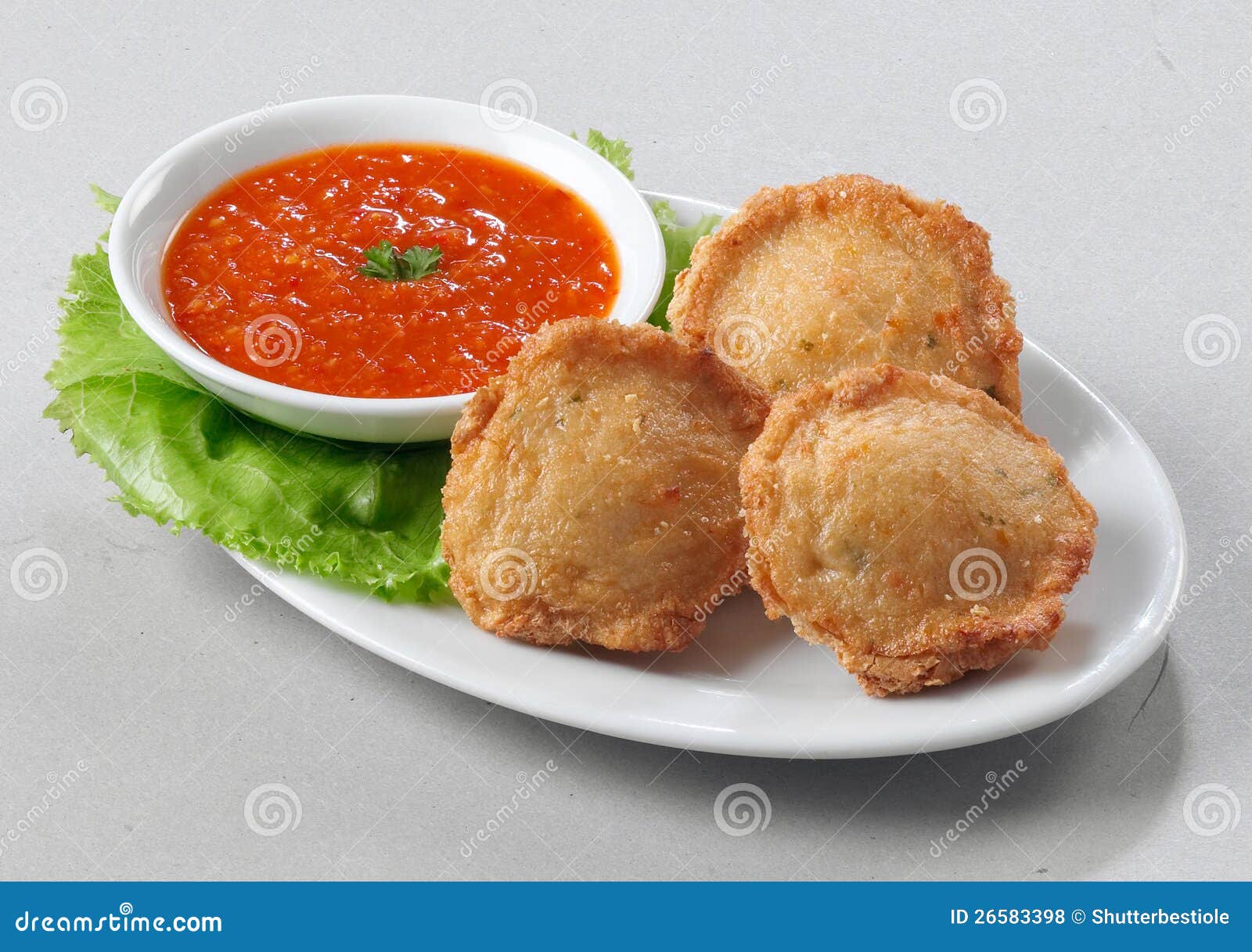Deep fried dumplings stock photo. Image of chilli, yummy 26583398