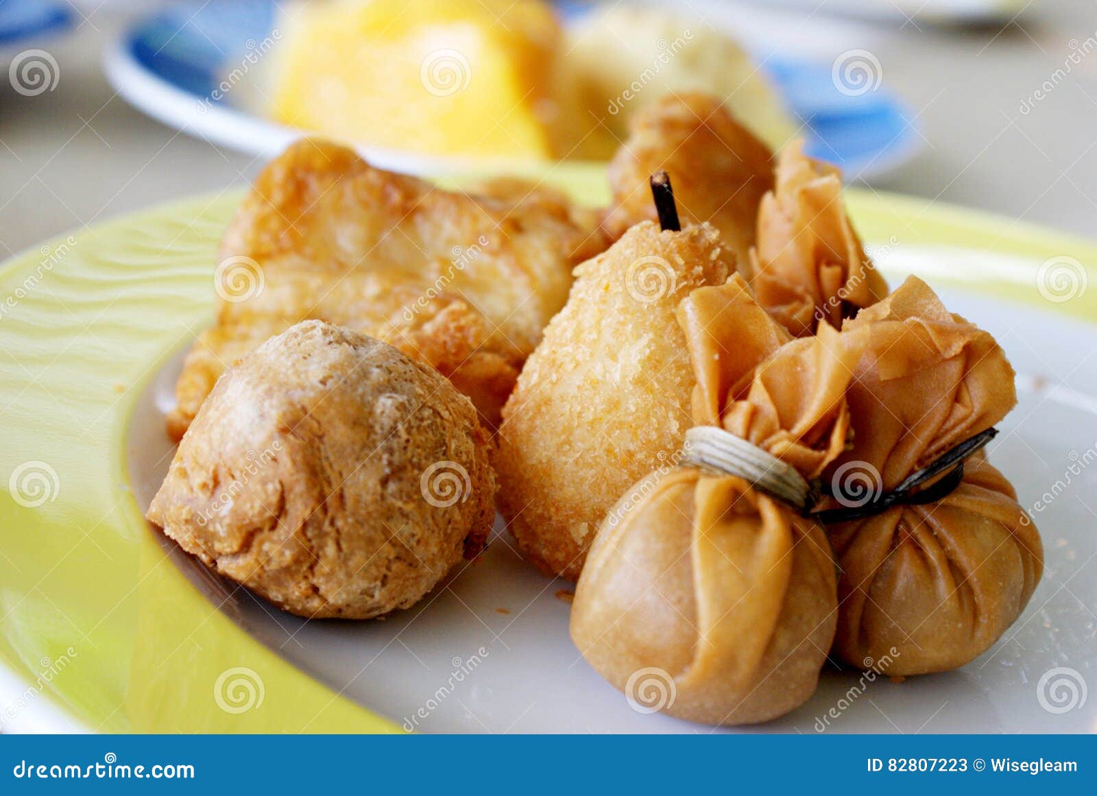 Deep fried dumplings stock image. Image of crispy, pork 82807223