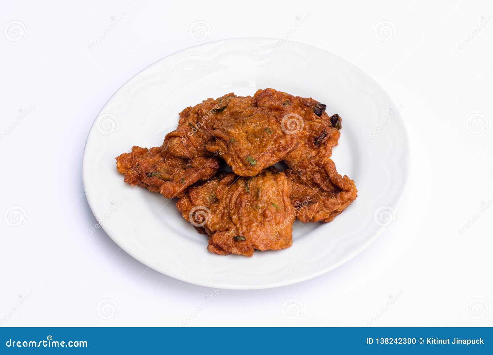 Deep fried fish cake stock photo. Image of paste, snack 138242300