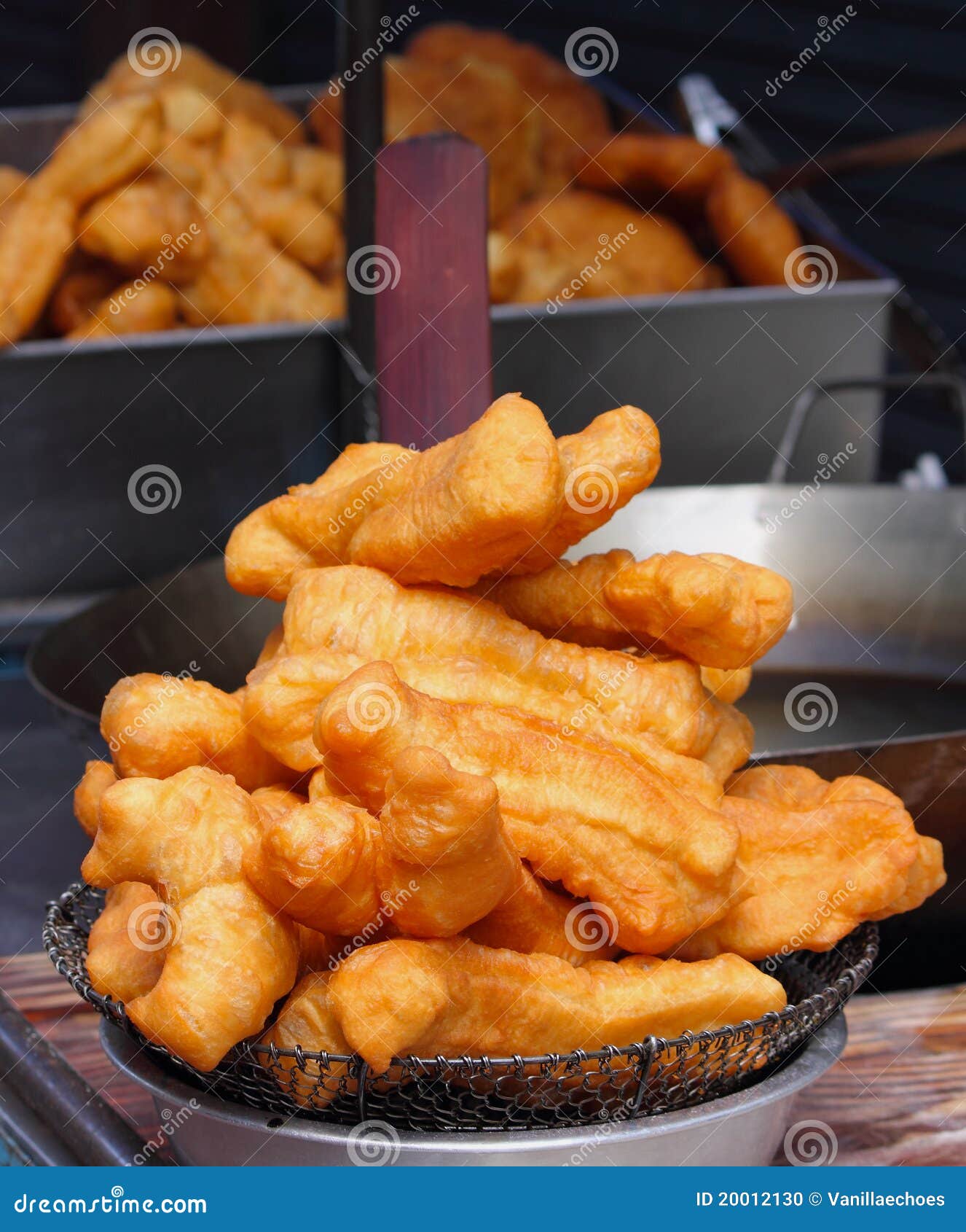 Deep Fried Flour Sticks,Pathongo Stock Photo Image of griddle