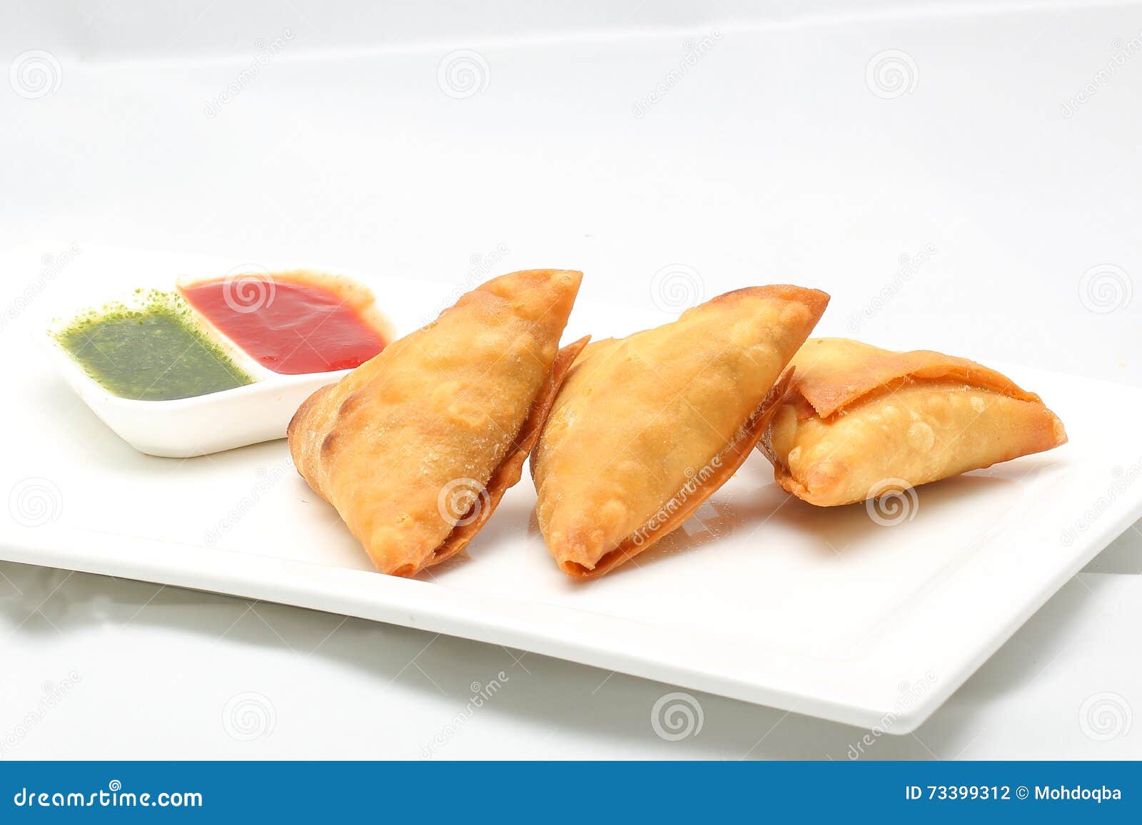Deep fried Samosa stock photo. Image of delicious, deep 73399312