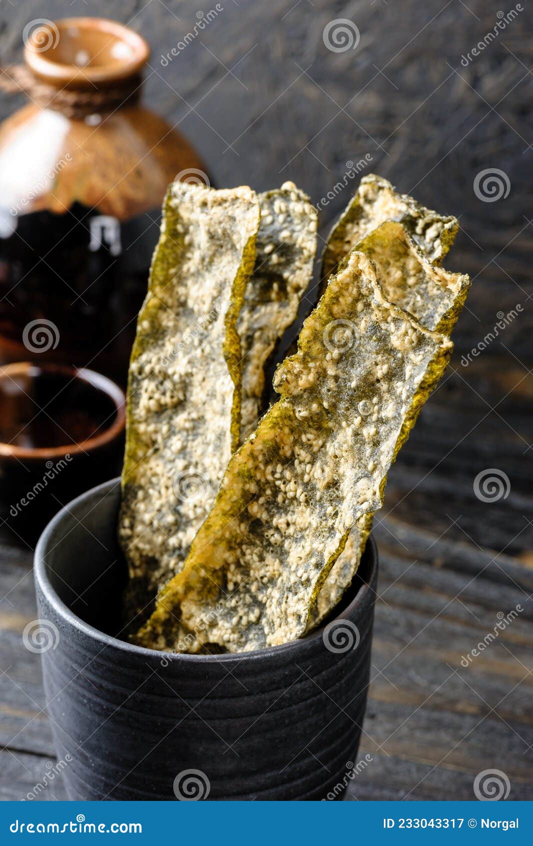 Deep fried seaweed stock image. Image of sticks, roasted 233043317