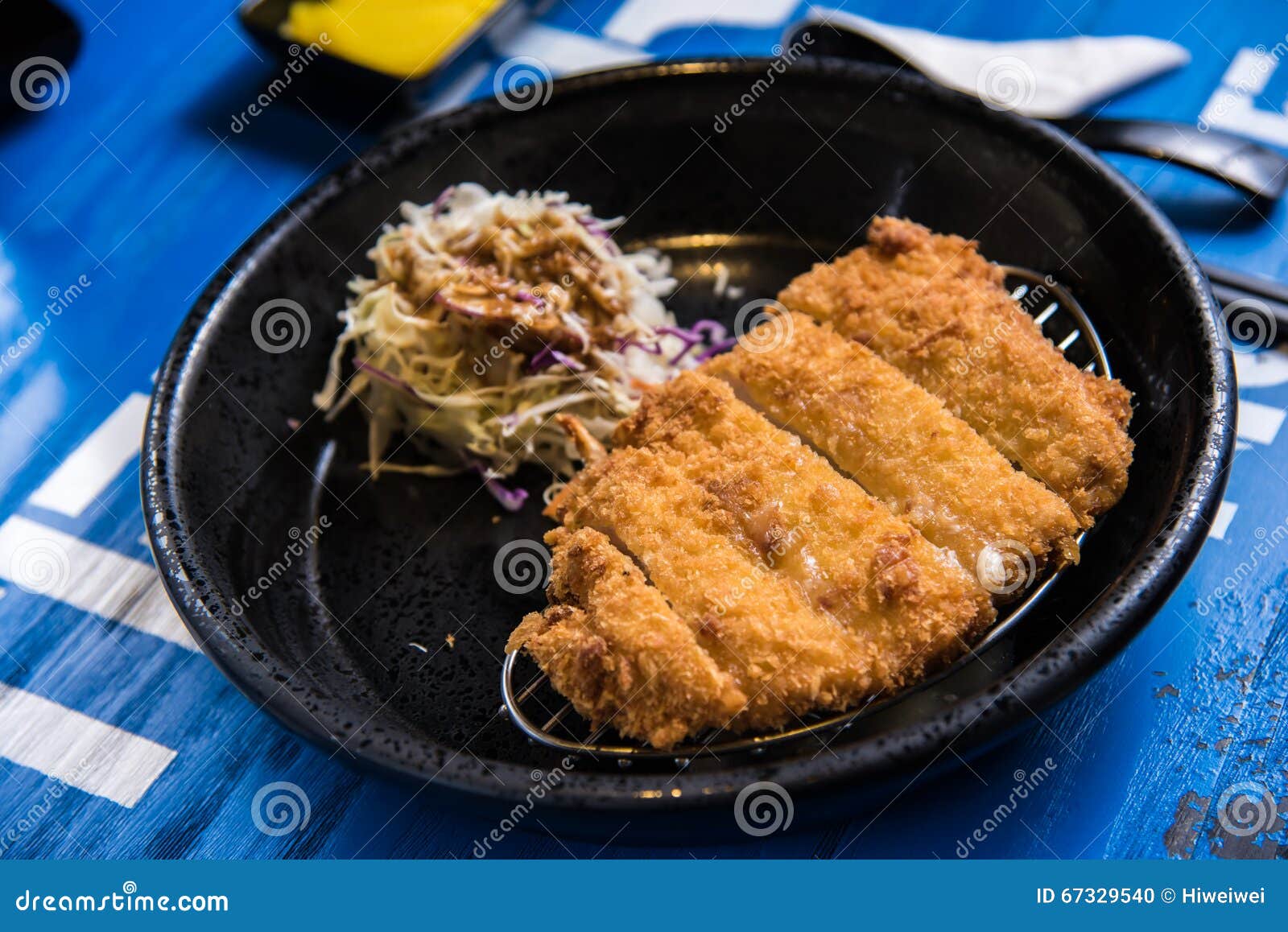 DeepFried Spare Ribs stock photo. Image of korean, cook 67329540