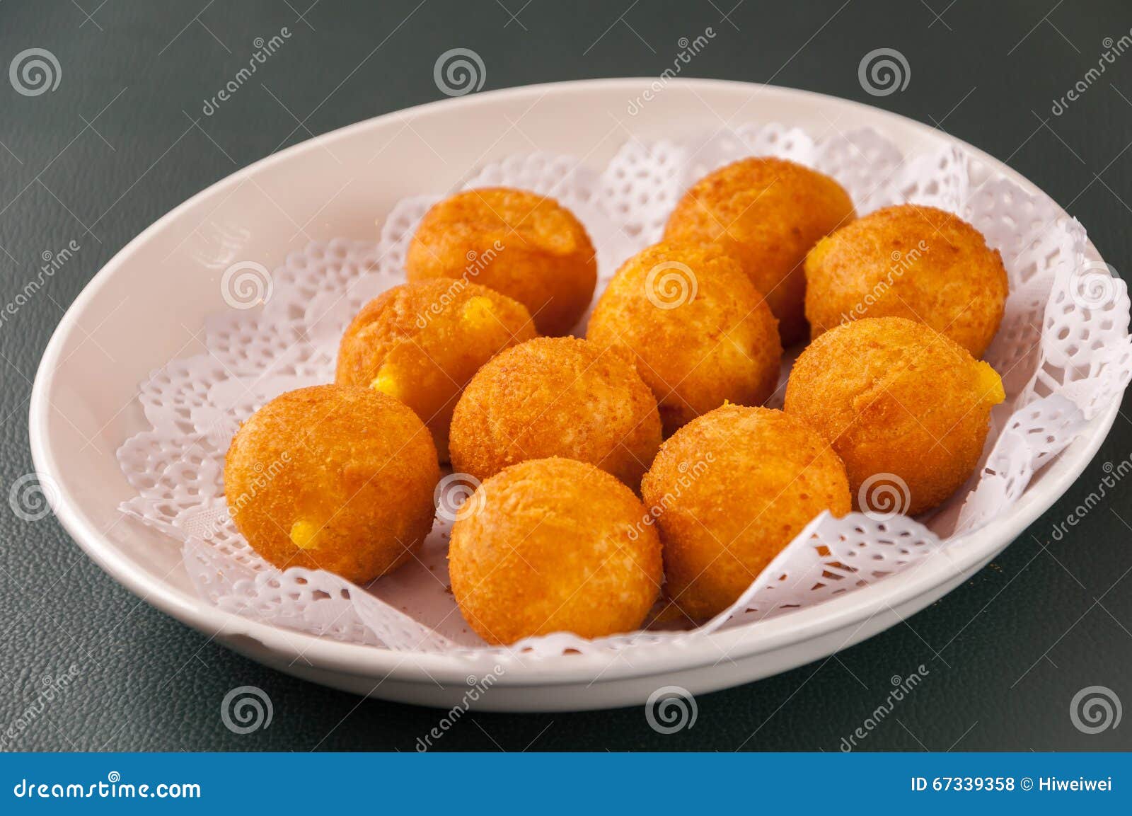 Deepfried Sweet Potato Balls Stock Photo Image of japanese, japan