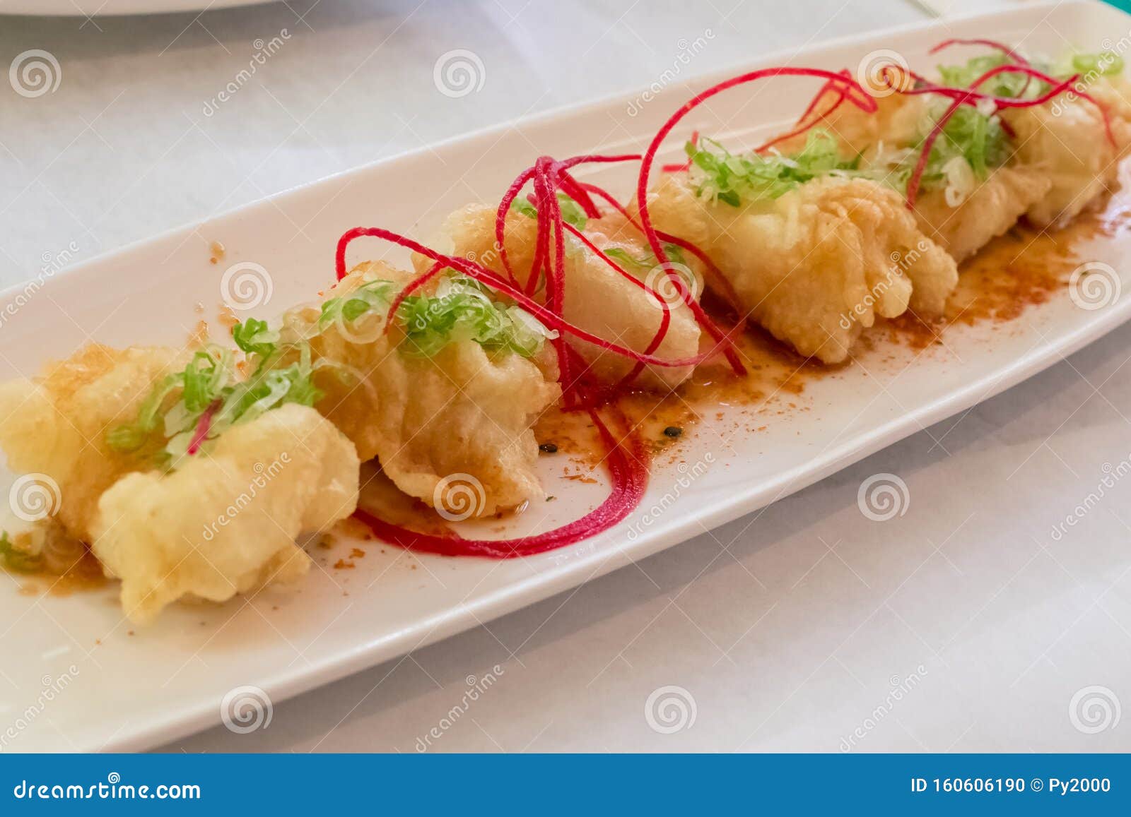 Deep Fried Tofu stock photo. Image of appetizer, dinner - 160606190