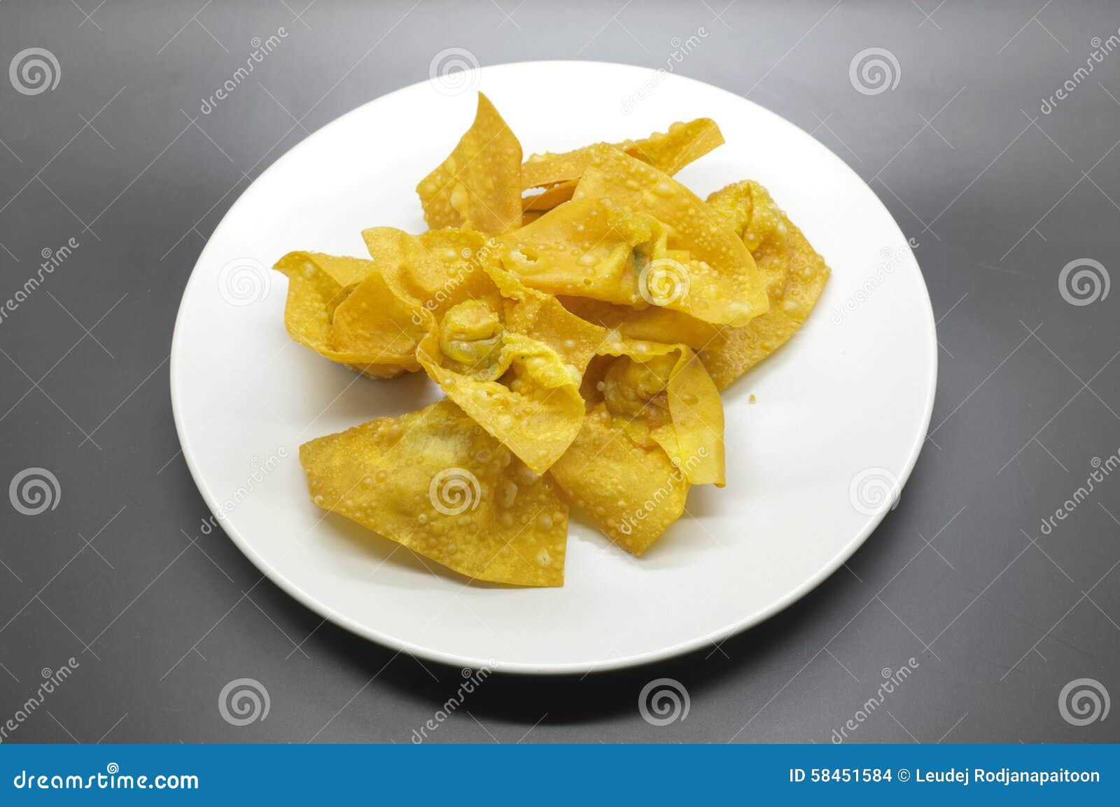 Deep Fried Wonton, Deep Fried Dumpling Stock Photo Image of lunch