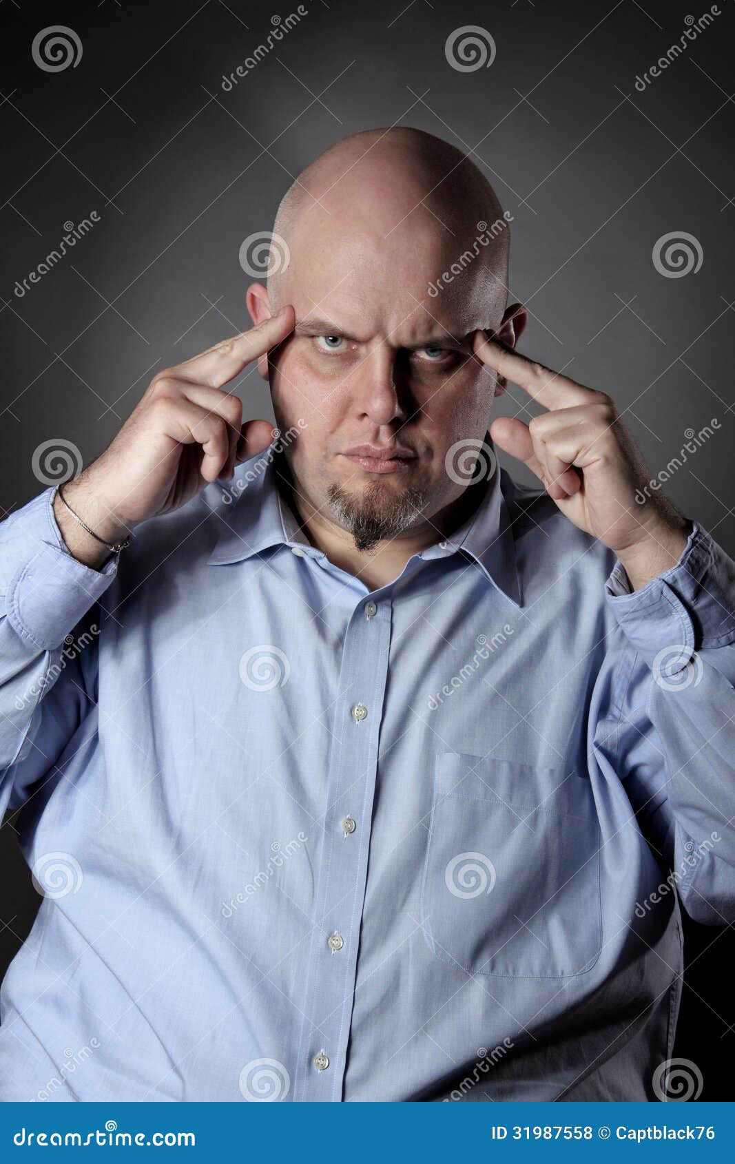 Deep gaze stock photo. Image of portrait, hypnosis, gaze 31987558