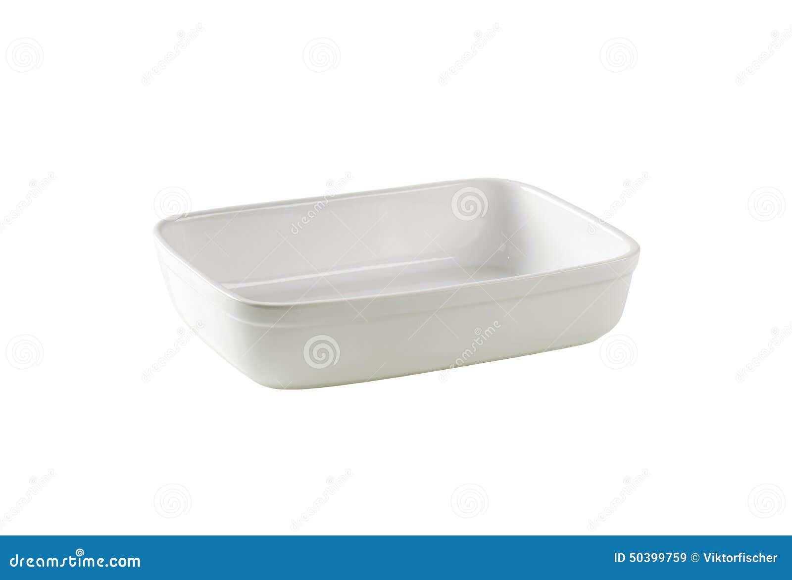 Deep porcelain baking dish stock image. Image of white 50399759