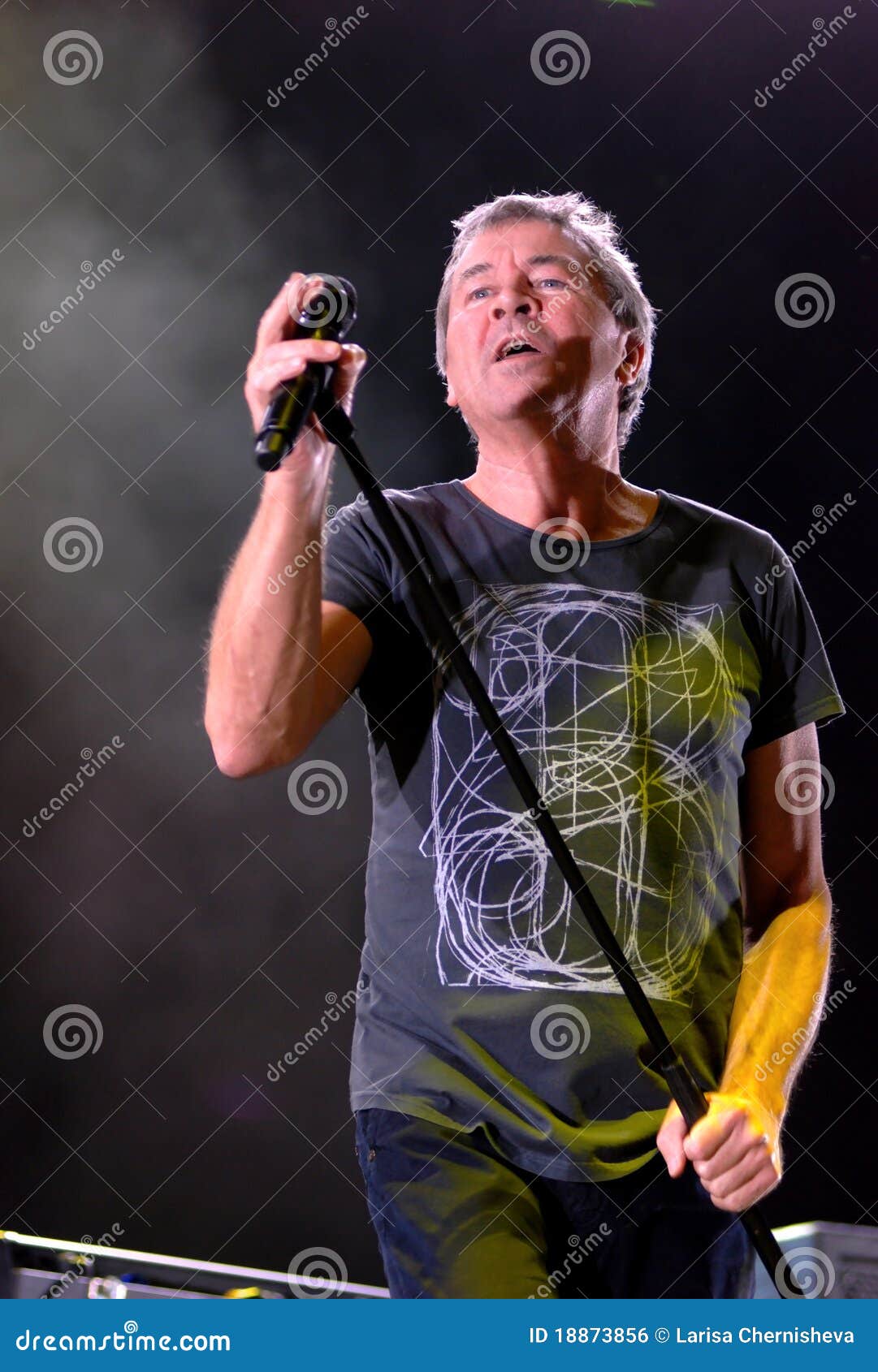 Deep Purple Vocalist Ian Gillan. Editorial Photo Image of song, scene